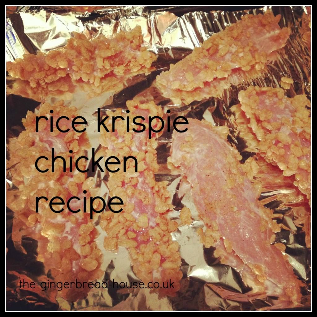 Rice krispie chicken