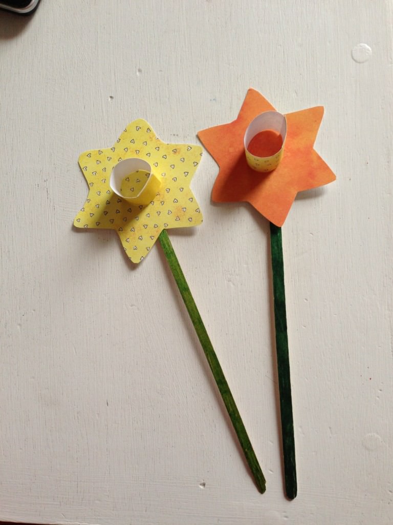 paper daffodils