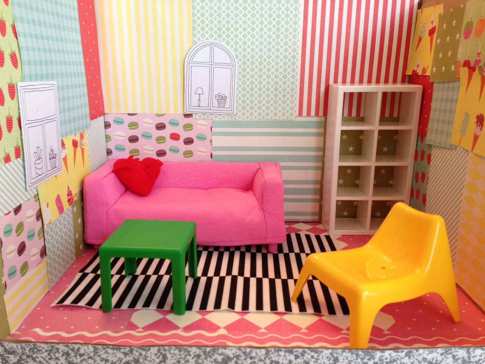 Child's play Ikea dolls house furniture