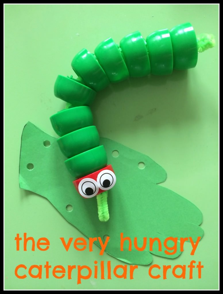 the very hungry caterpillar craft