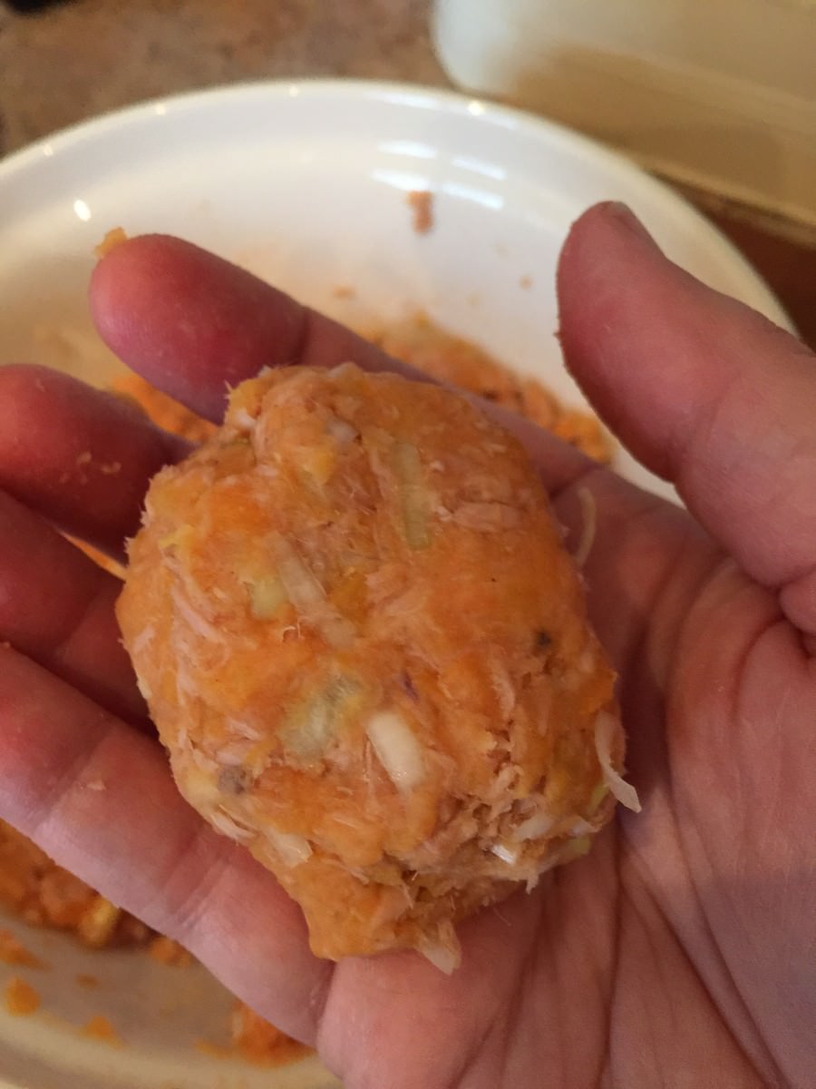 Sweet potato and tuna fish cakes thegingerbreadhouse.co.uk