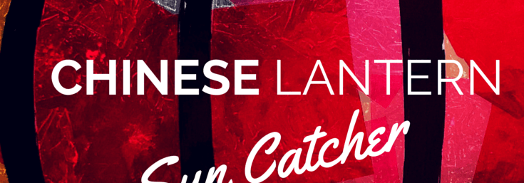 Chinese lantern sun catcher