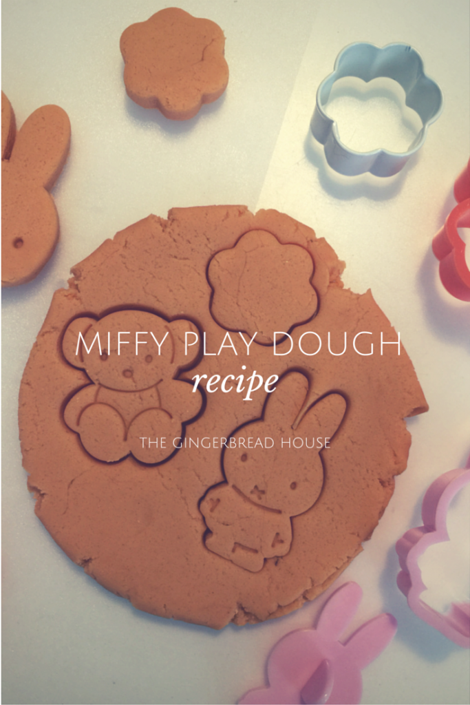 miffy play dough recipe - the gingerbread house