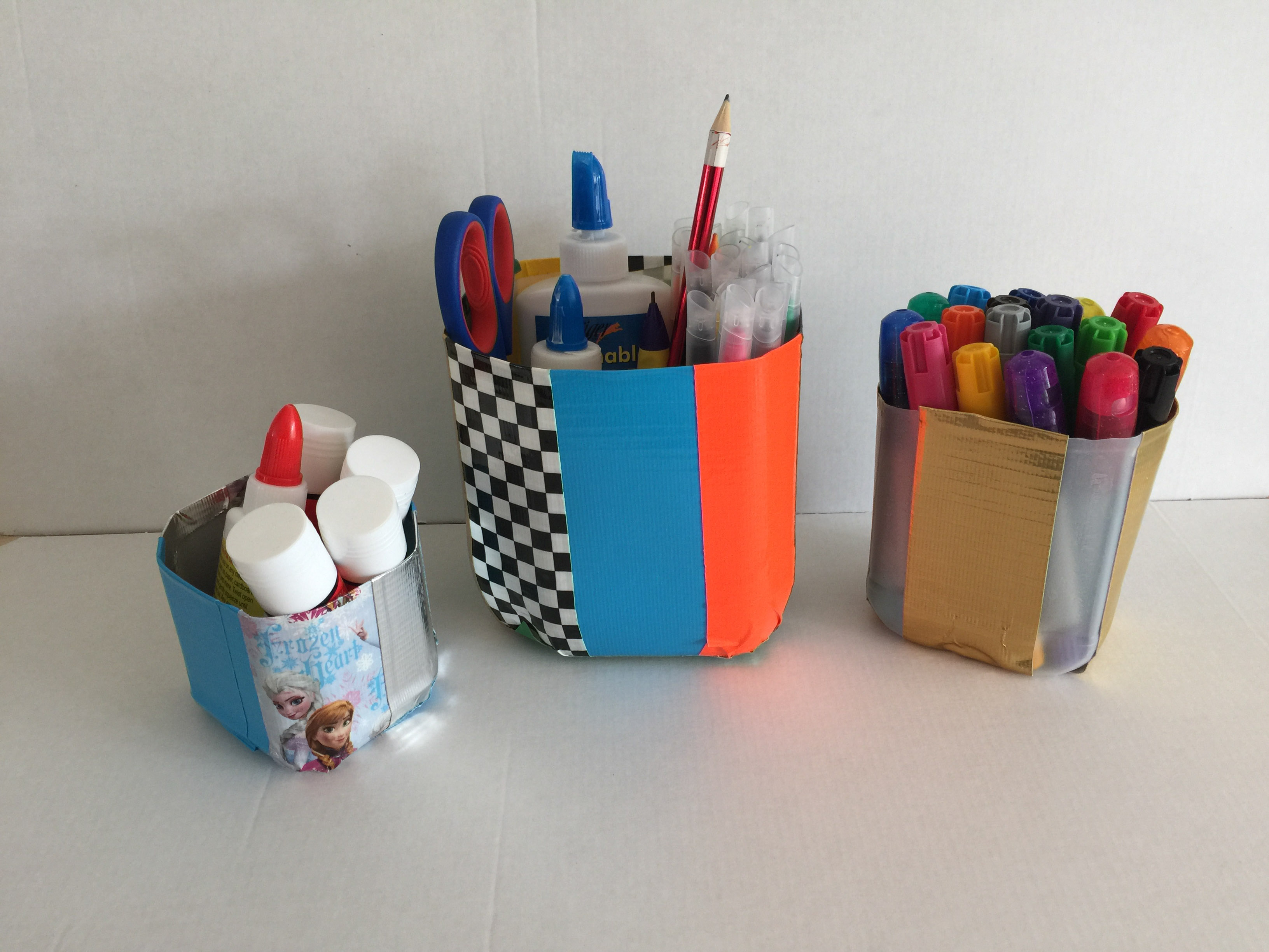 duck tape containers