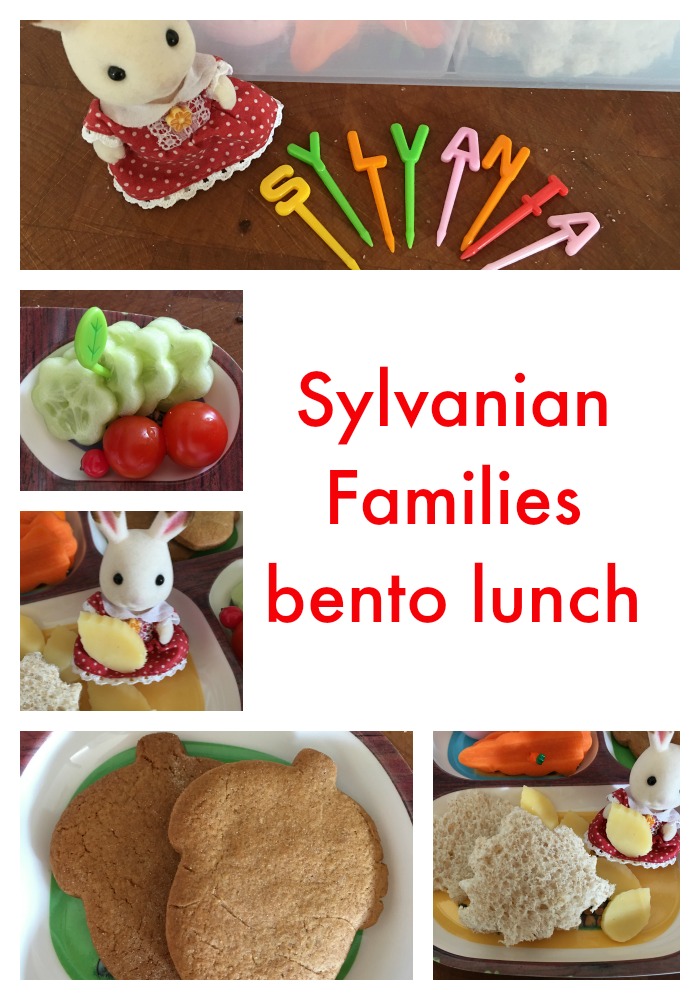 Sylvanian Families bento lunch