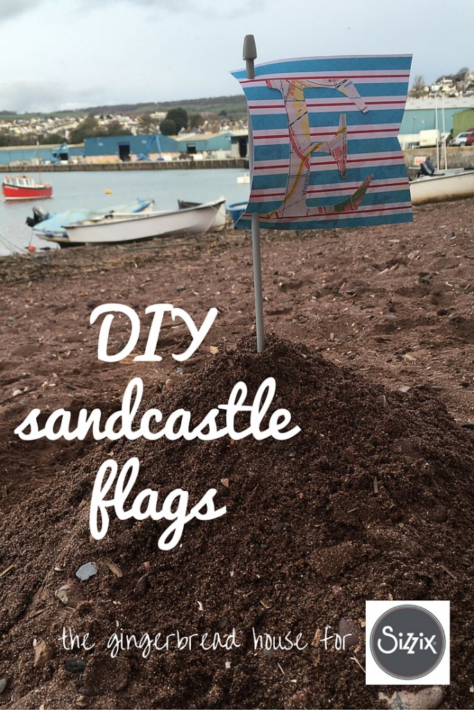 DIY sandcastle flags thegingerbreadhouse.co.uk