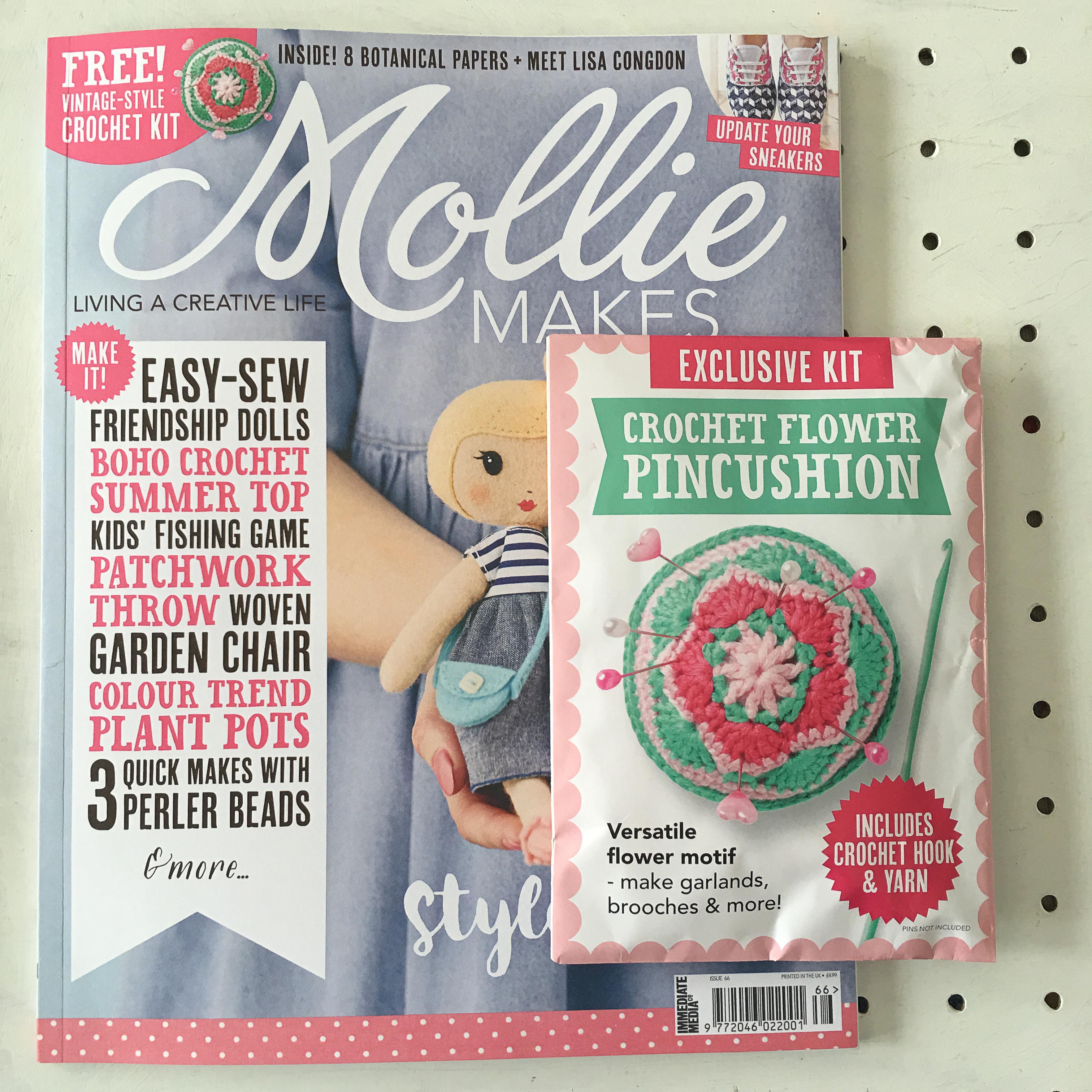 Mollie Makes Crochet Flower Pincushion