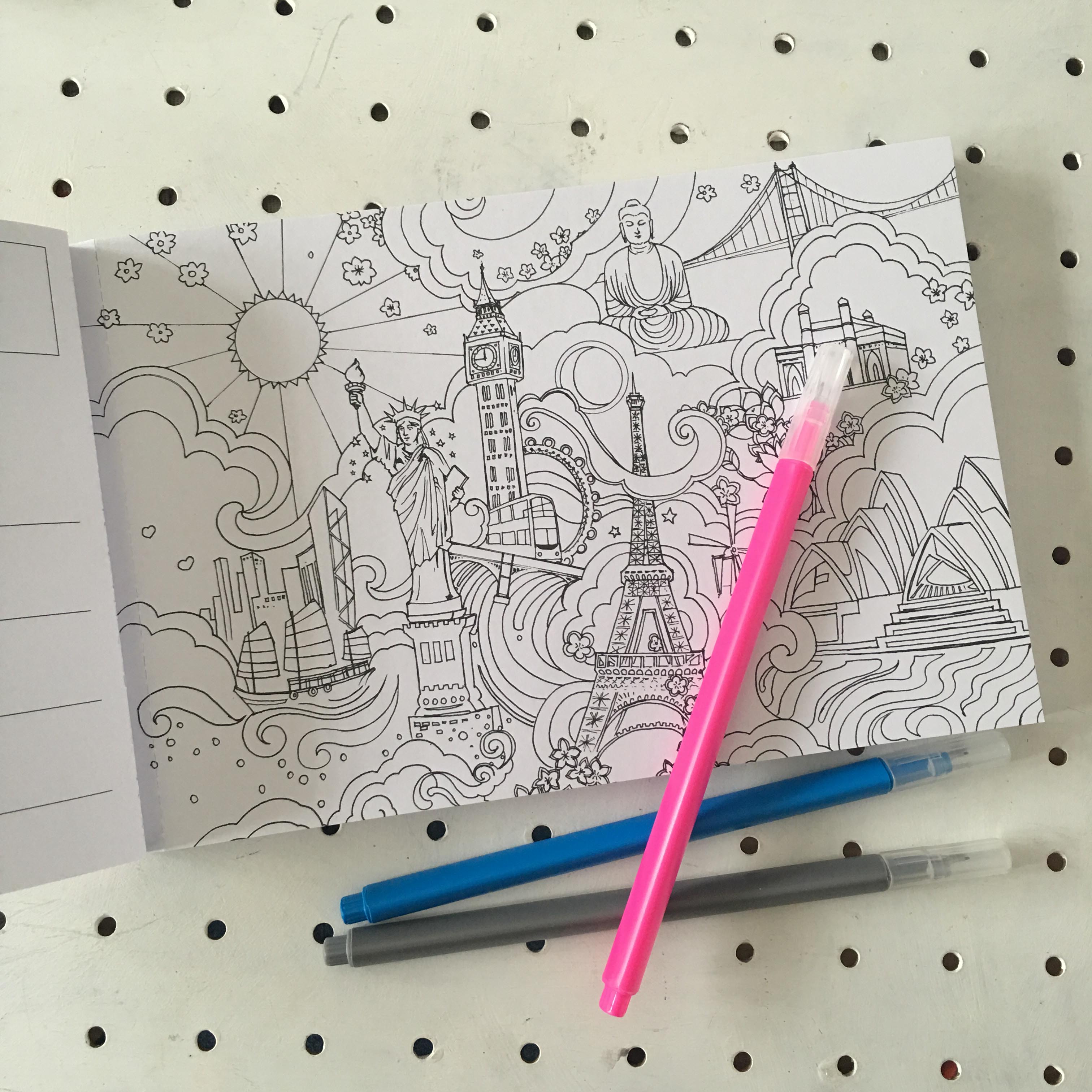 The One and Only elephant parade Colouring Book