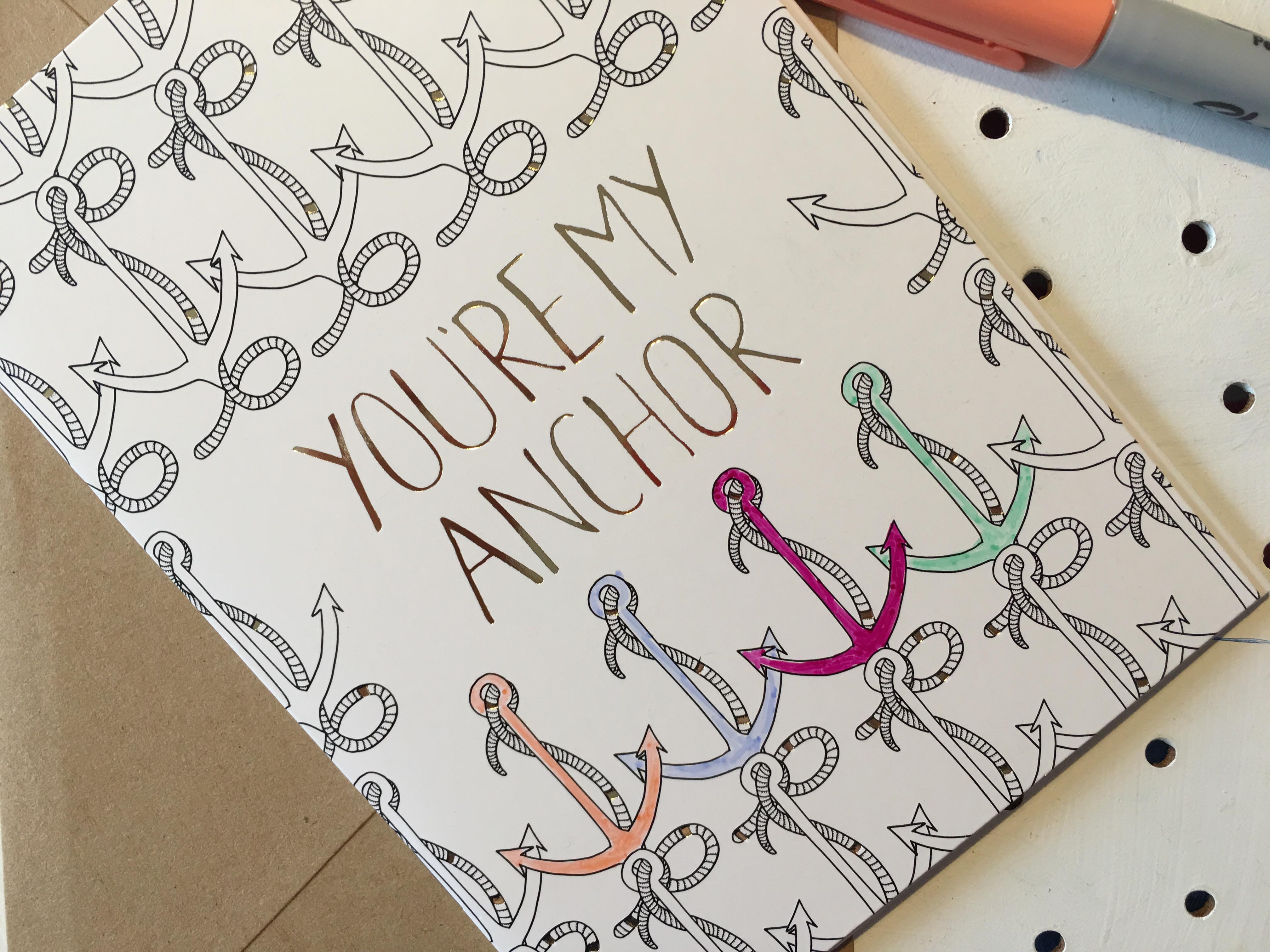 colouring cards for adults