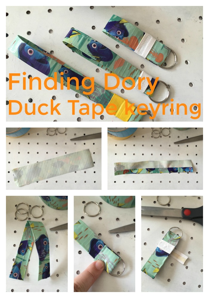 Finding Dory Duck Tape keyring