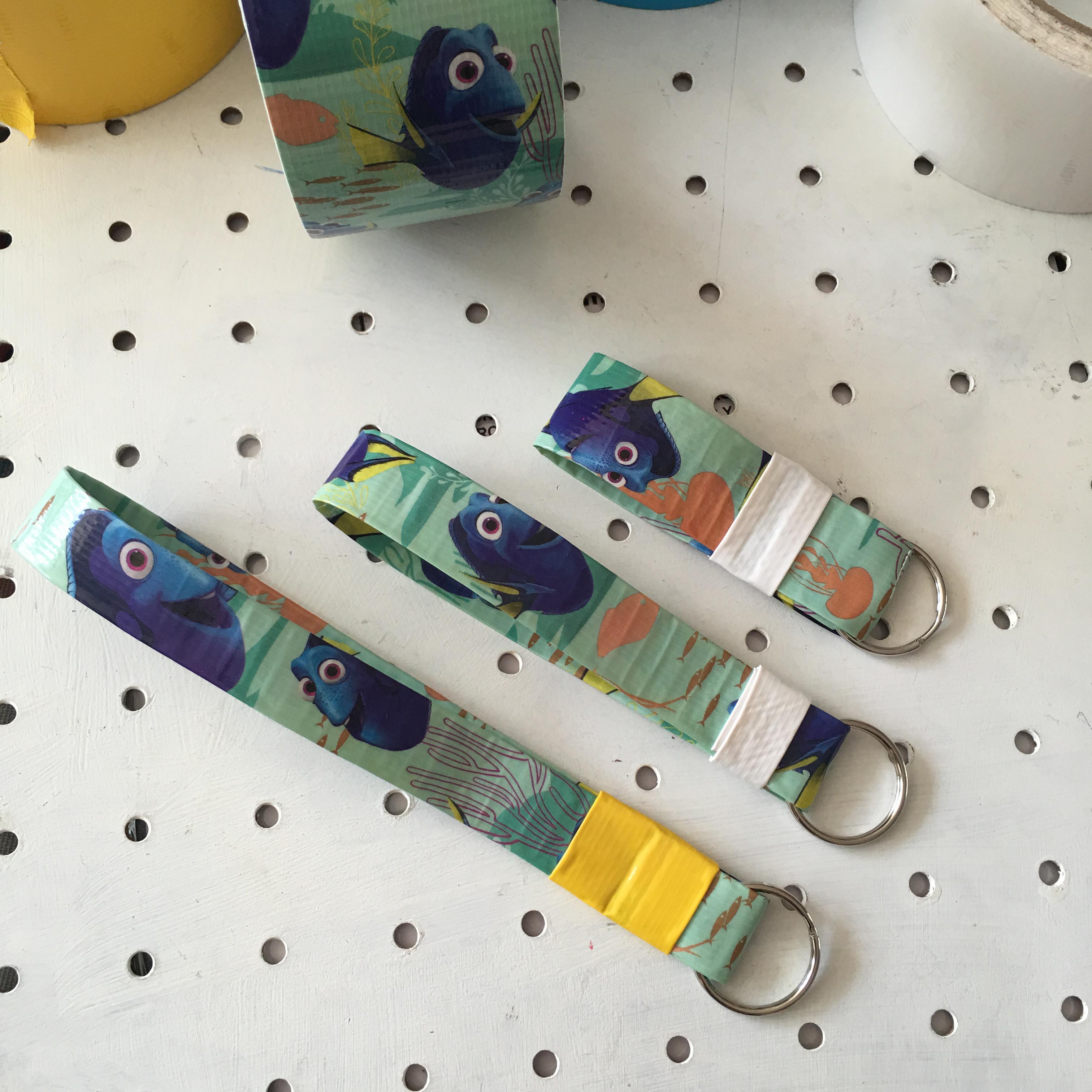 Finding Dory Duck Tape craft for kids