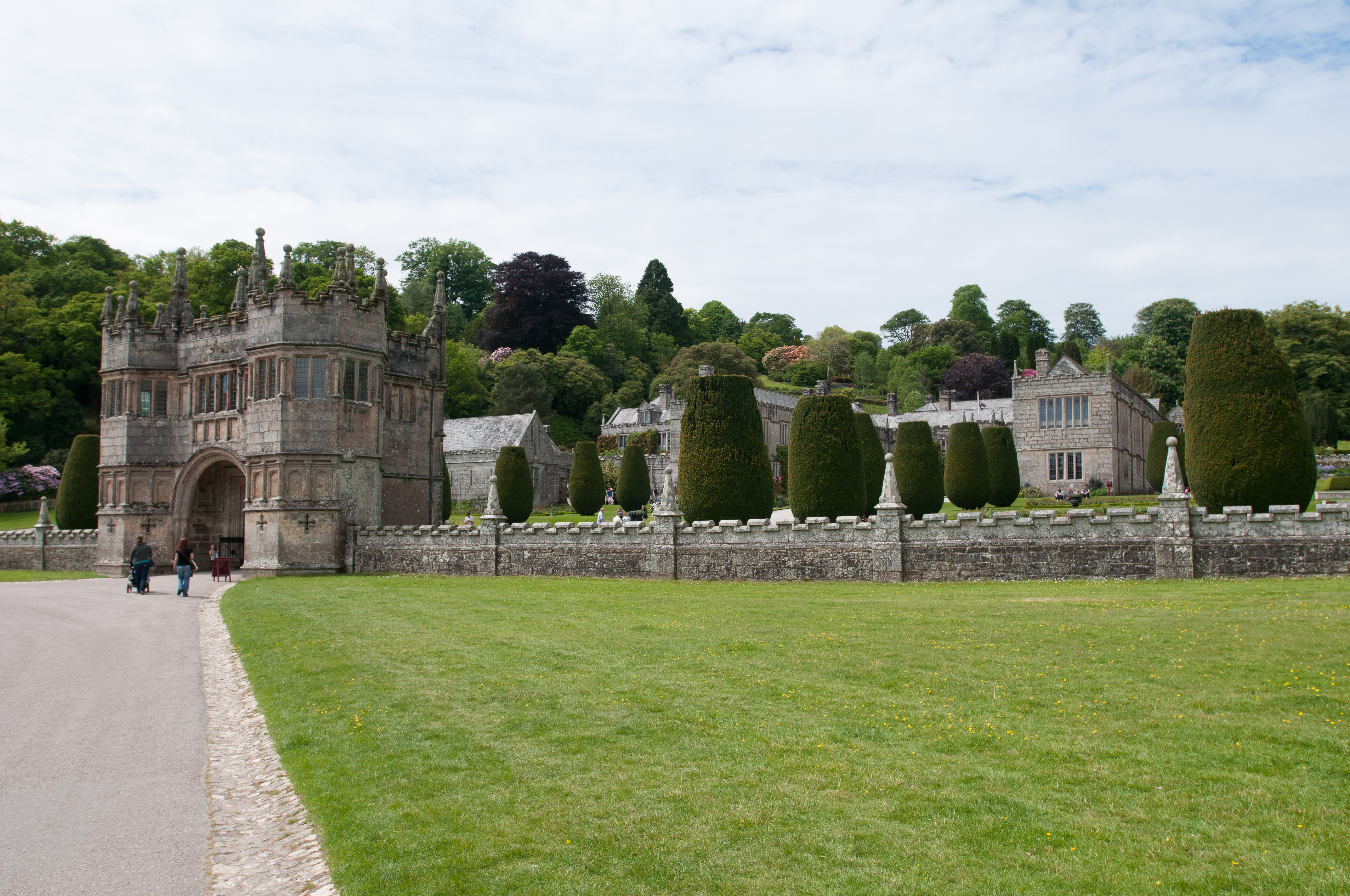 Lanhydrock House in Cornwall