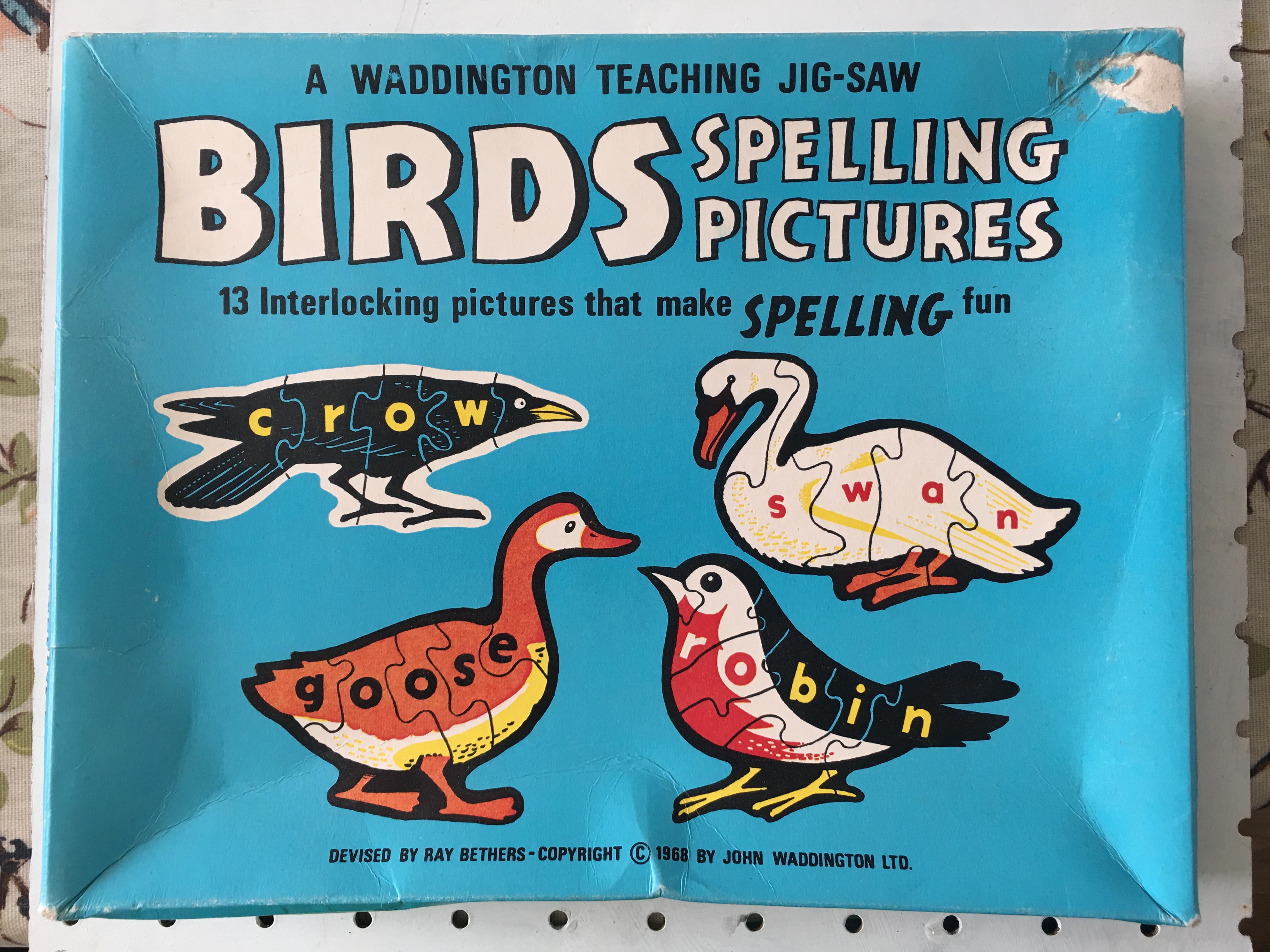 Waddingtons vintage jigsaw puzzle