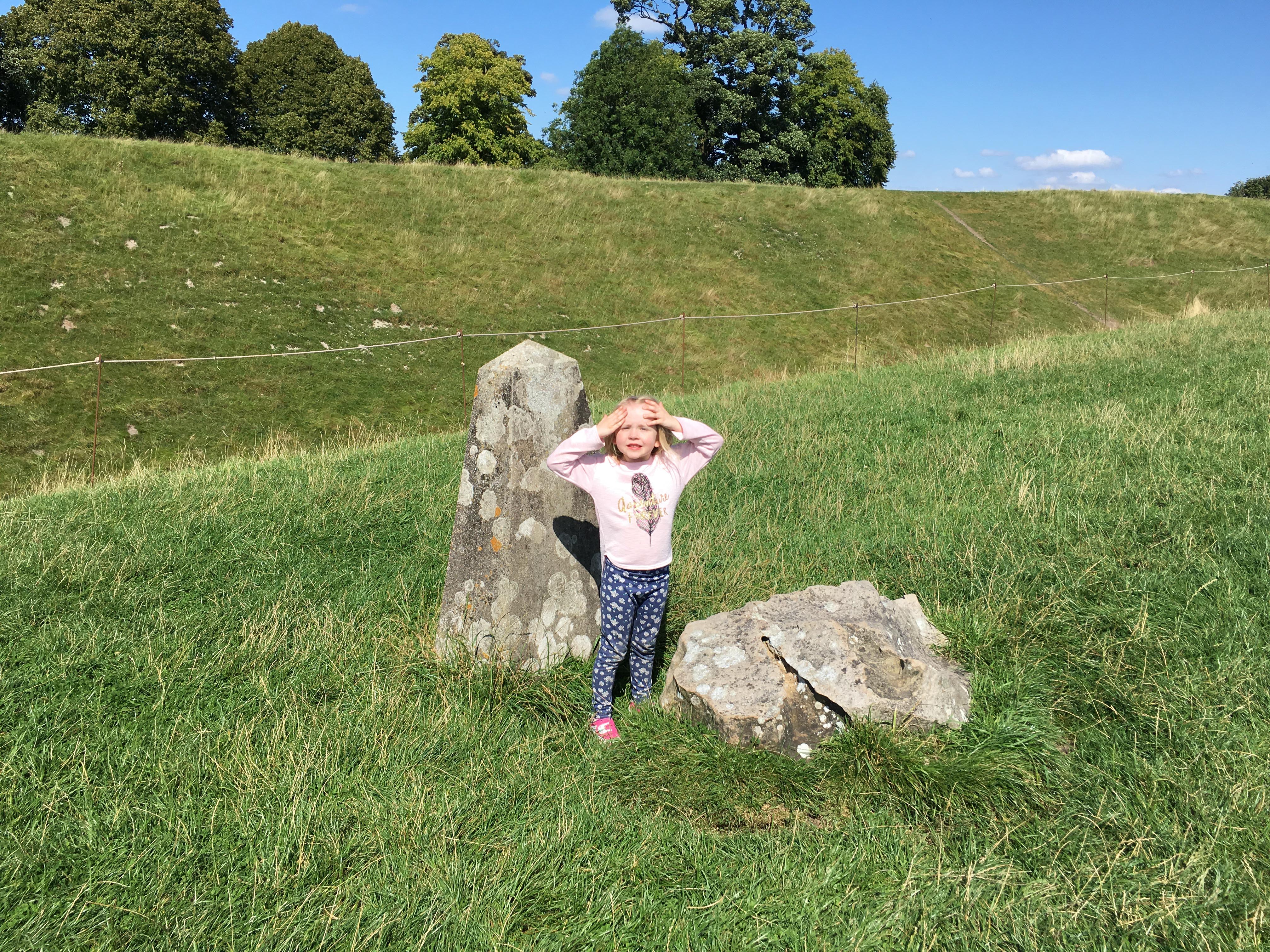Avebury Stone Circle with kids