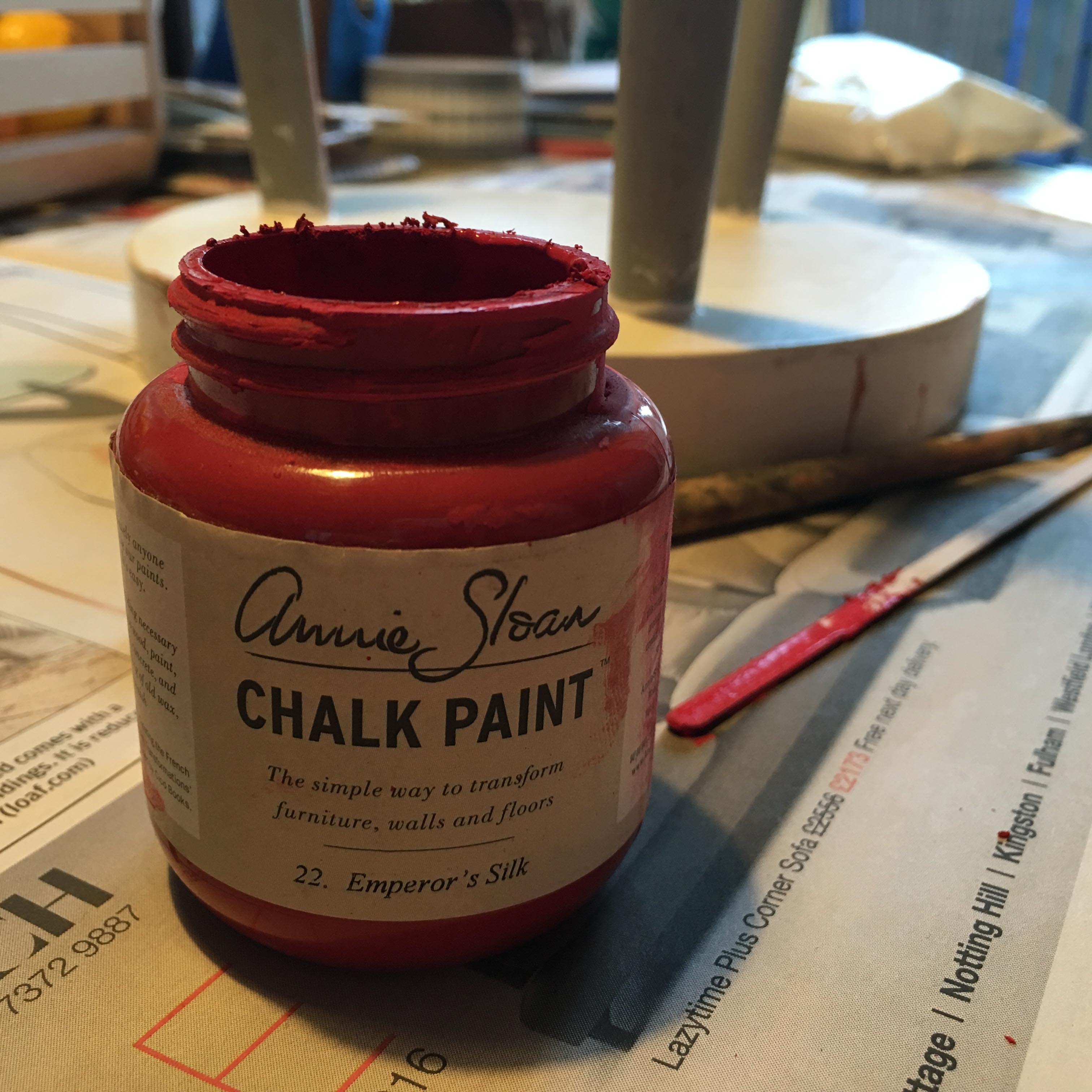 painting with Annie Sloan