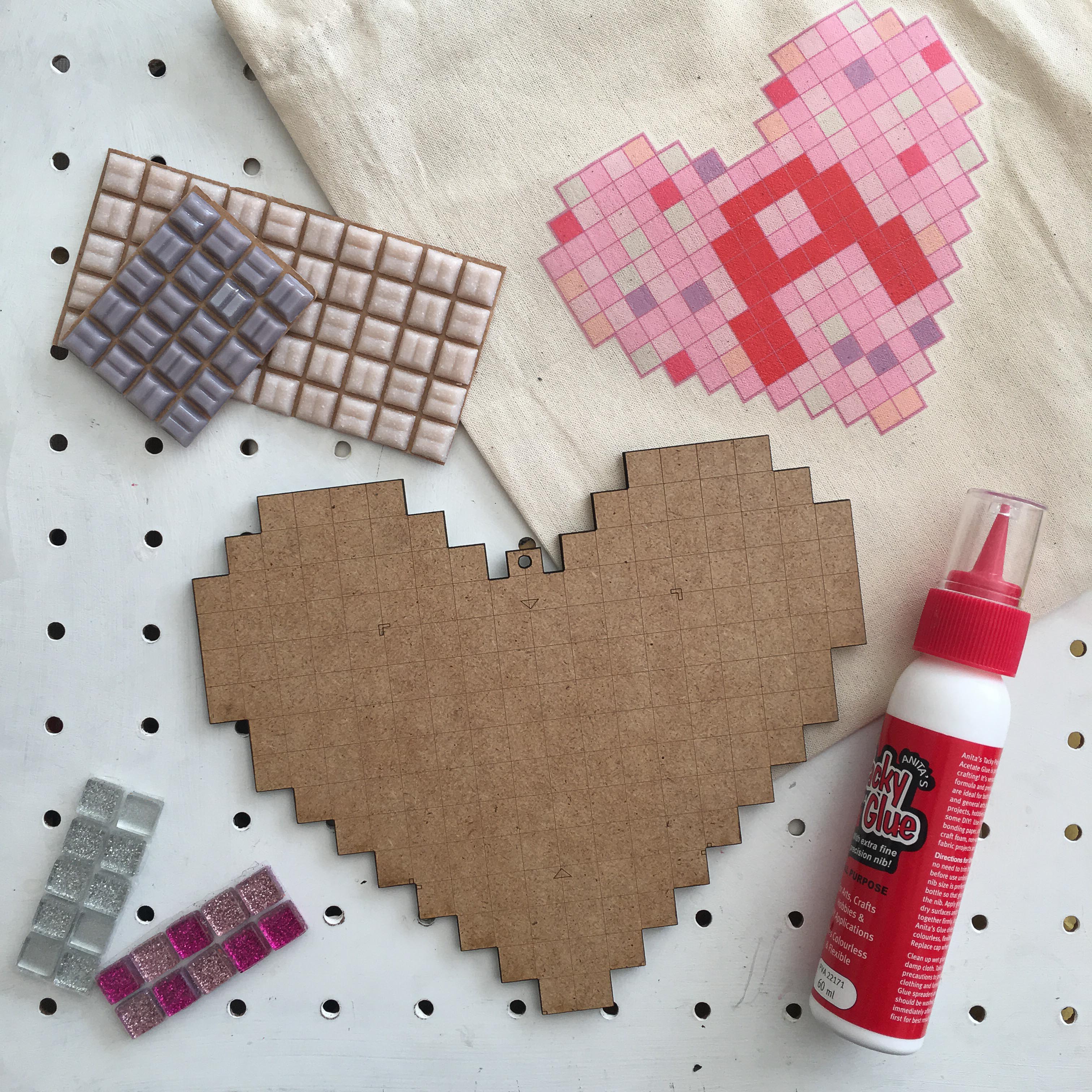 Teresa Mills pixelated mosaic kit