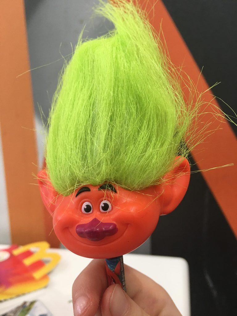 Trolls McDonalds Happy Meal toys