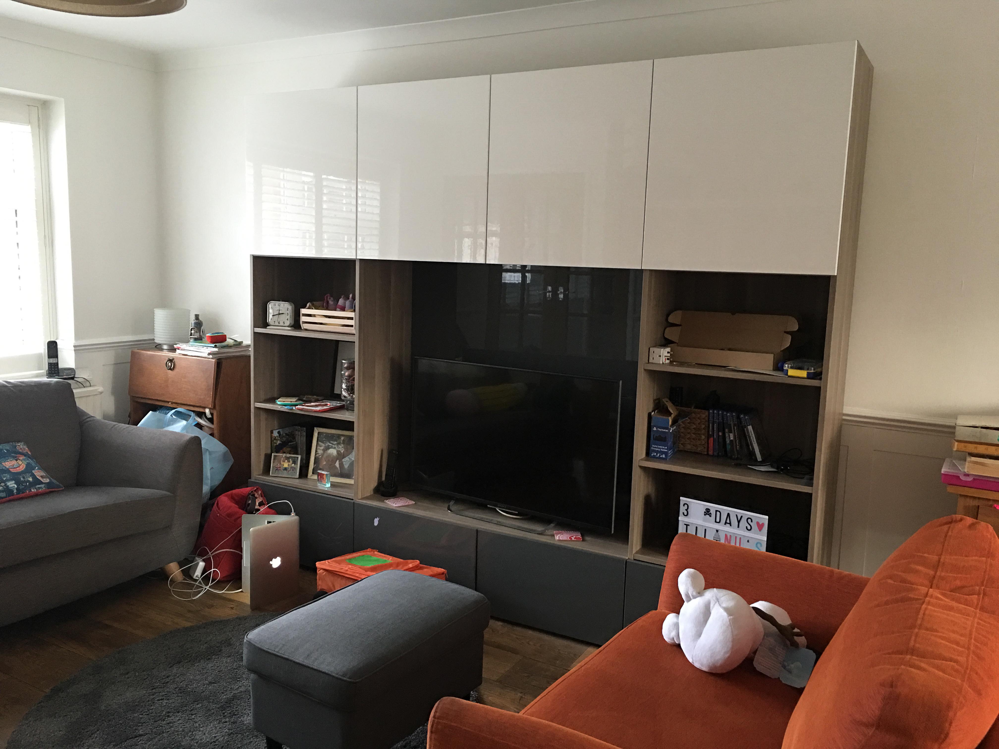 our new entertainment centre