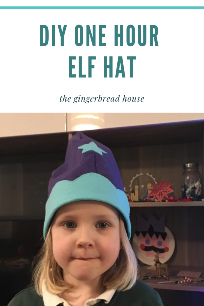 DIY one hour felt elf hat thegingerbreadhouse.co.uk