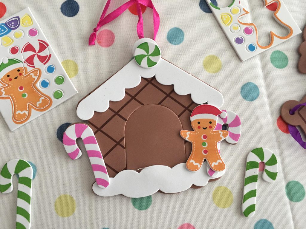 Gingerbread House Photo Frame Decorations