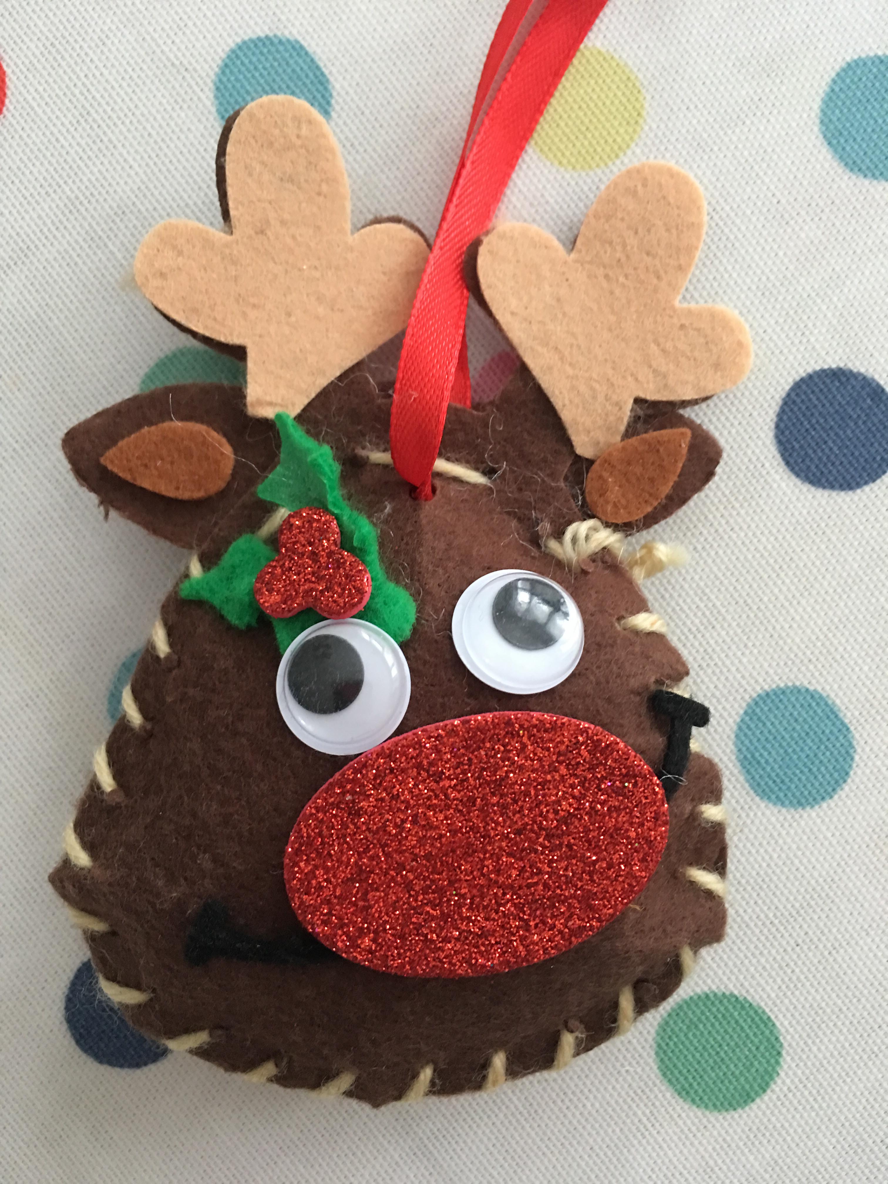 Rudolph Reindeer Decoration Sewing Kits