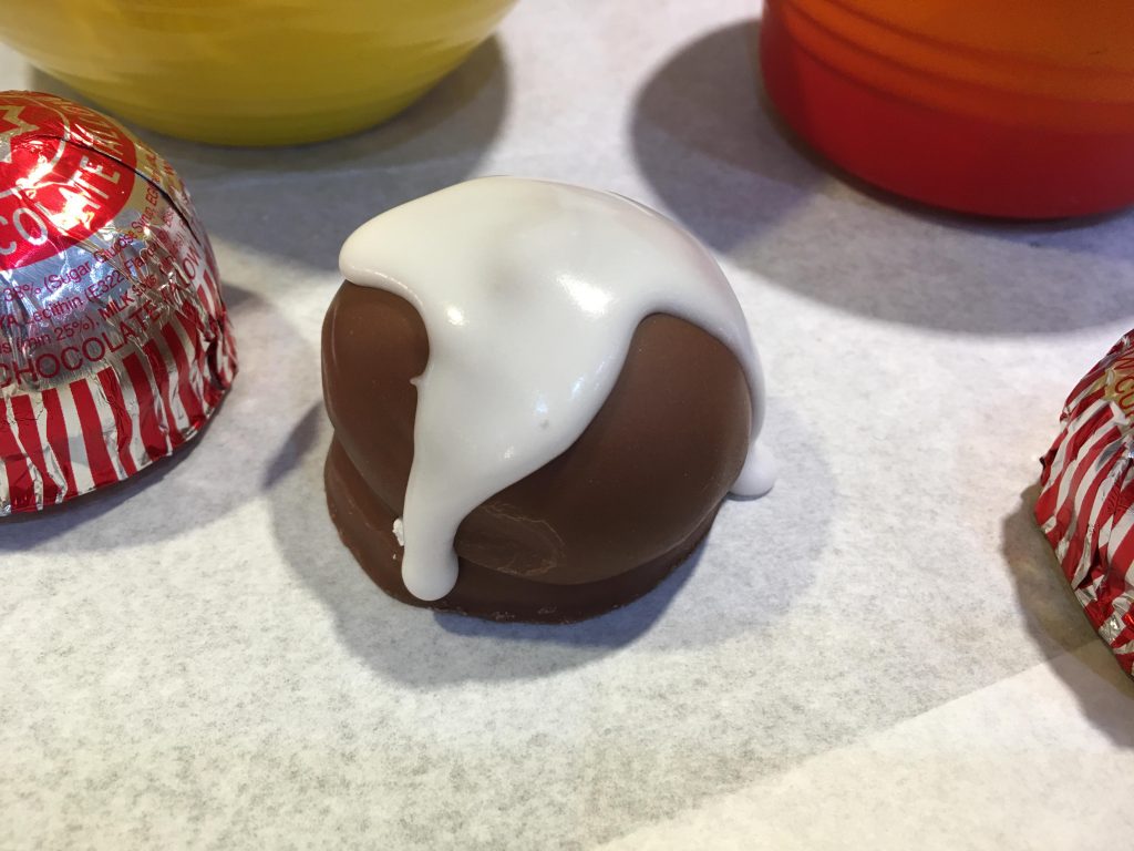 Easy Tunnocks Teacake Christmas puddings