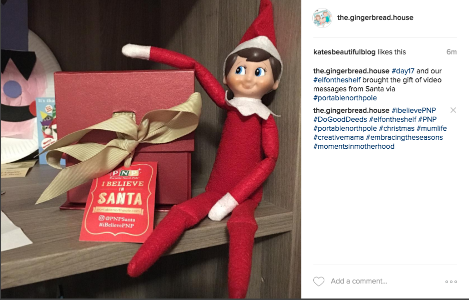 elf on the shelf antics