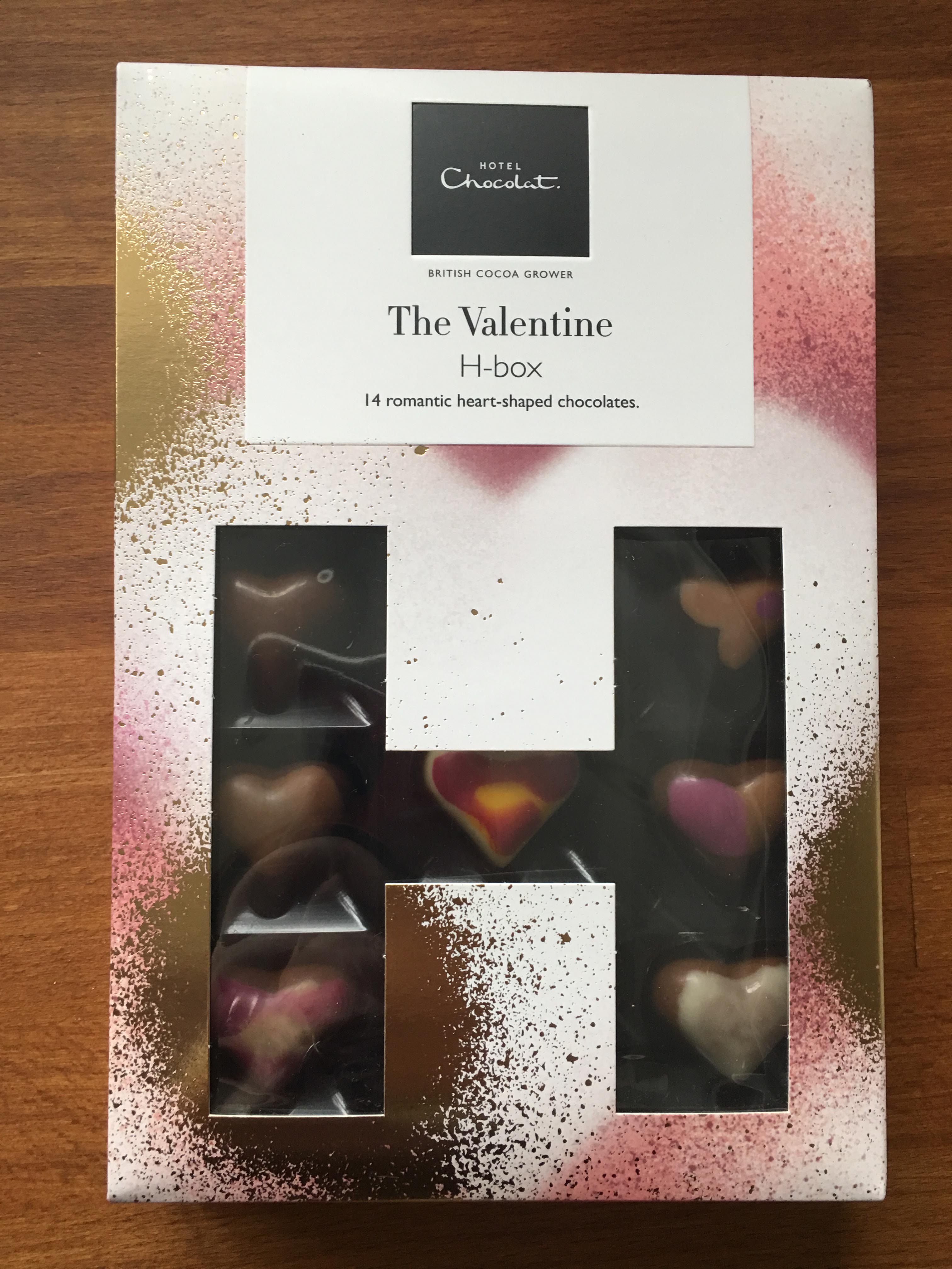 The Valentine H-box Chocolate Box from Hotel Chocolat