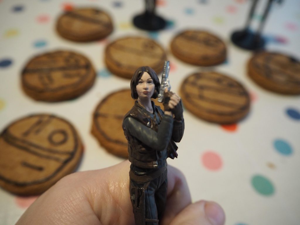 Jyn Erso's Death Star cookies