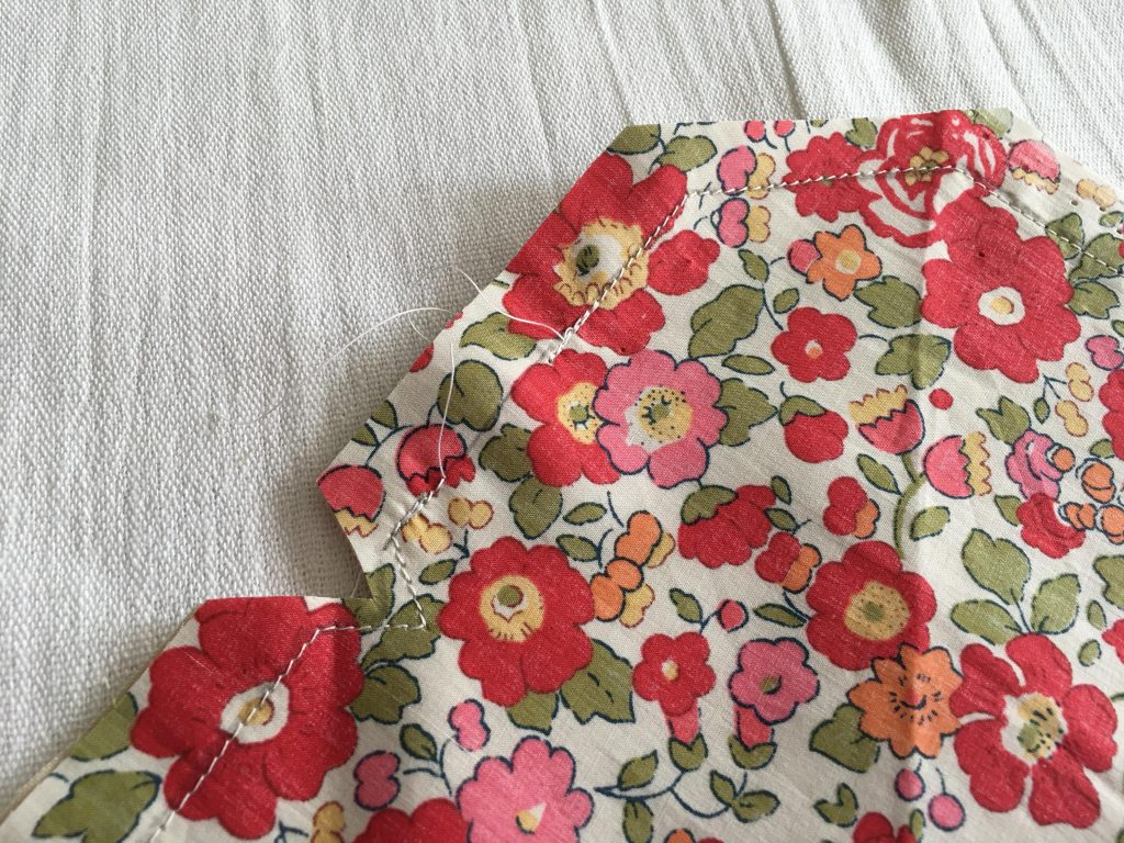 fabric envelope for a Valentine