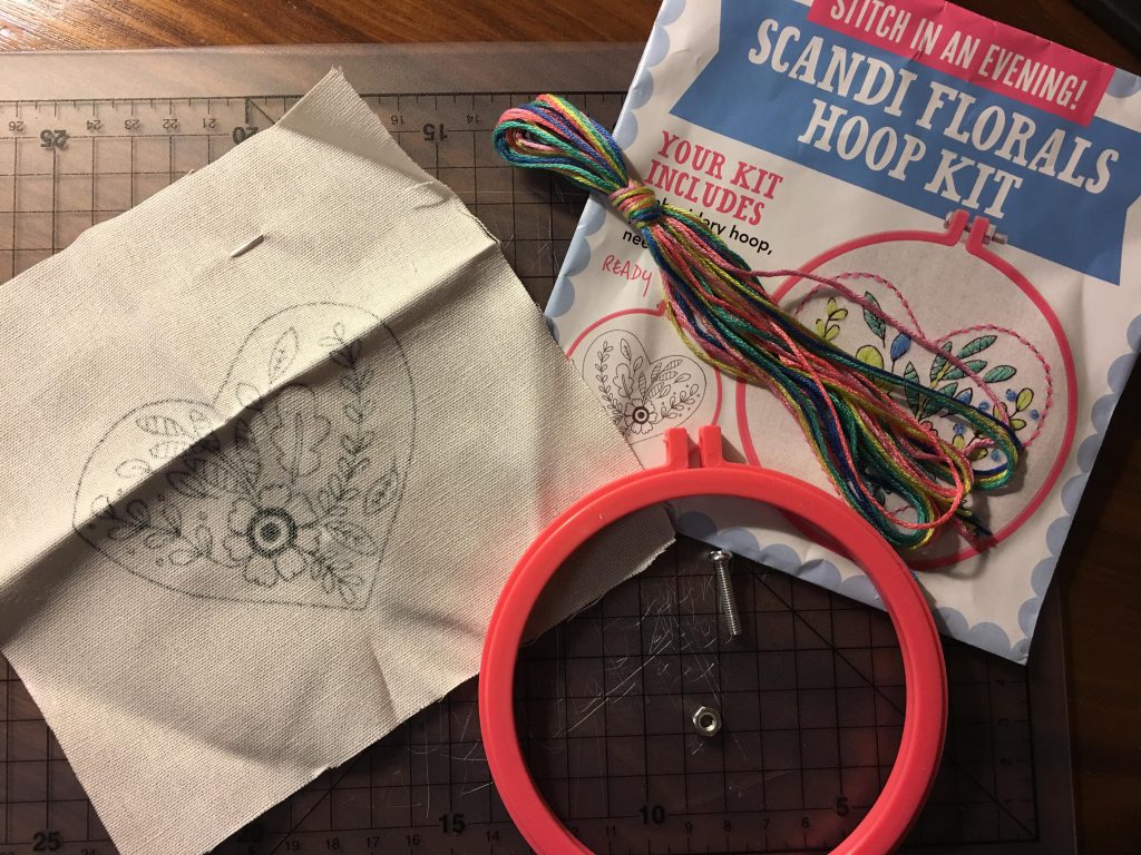 Mollie Makes Scandi Florals Hoop Kit