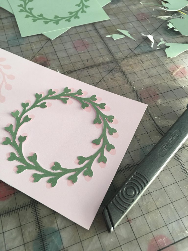 paper wreaths from Mollie Makes Creativity