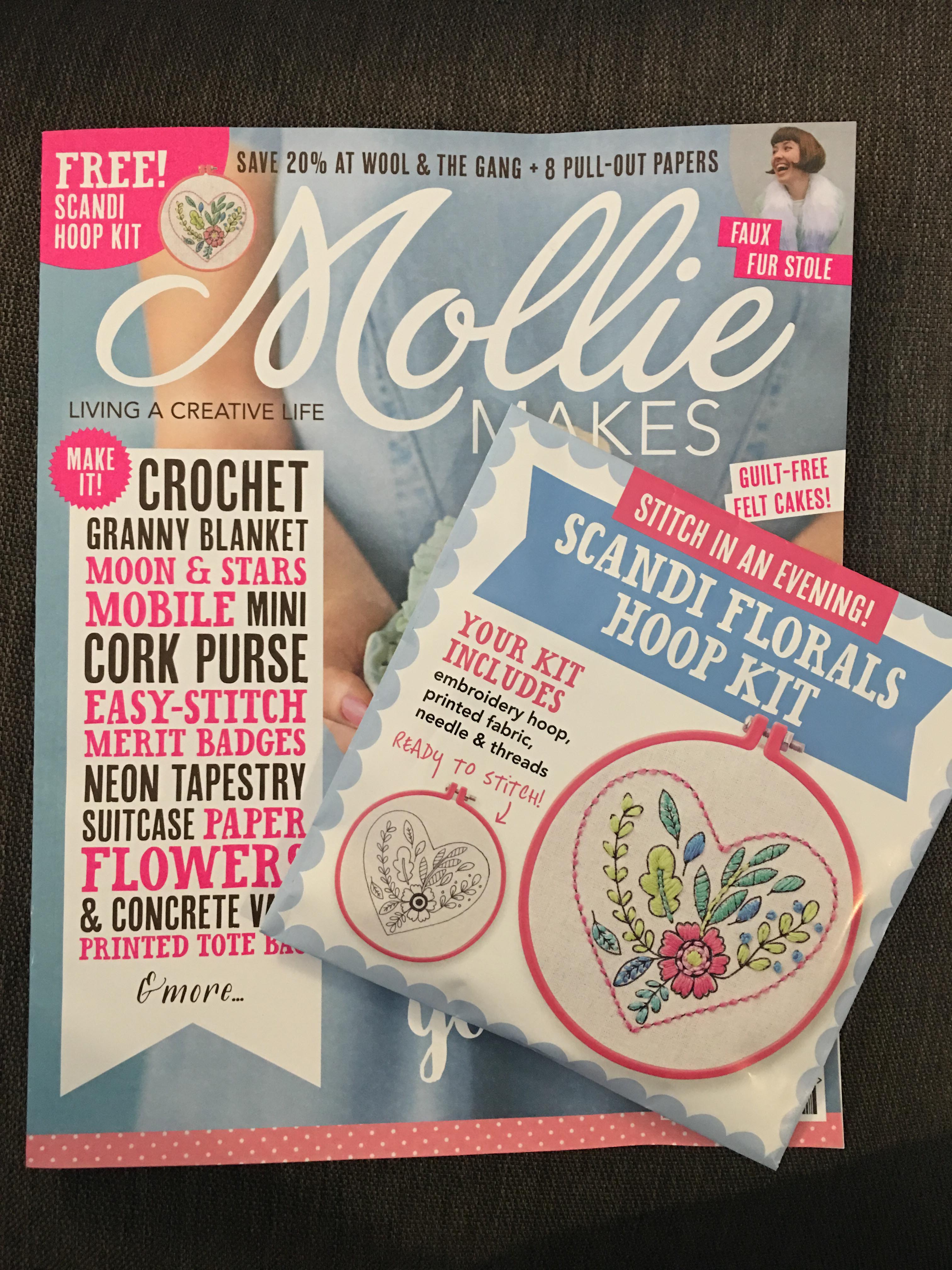 Mollie Makes Scandi Florals Hoop Kit