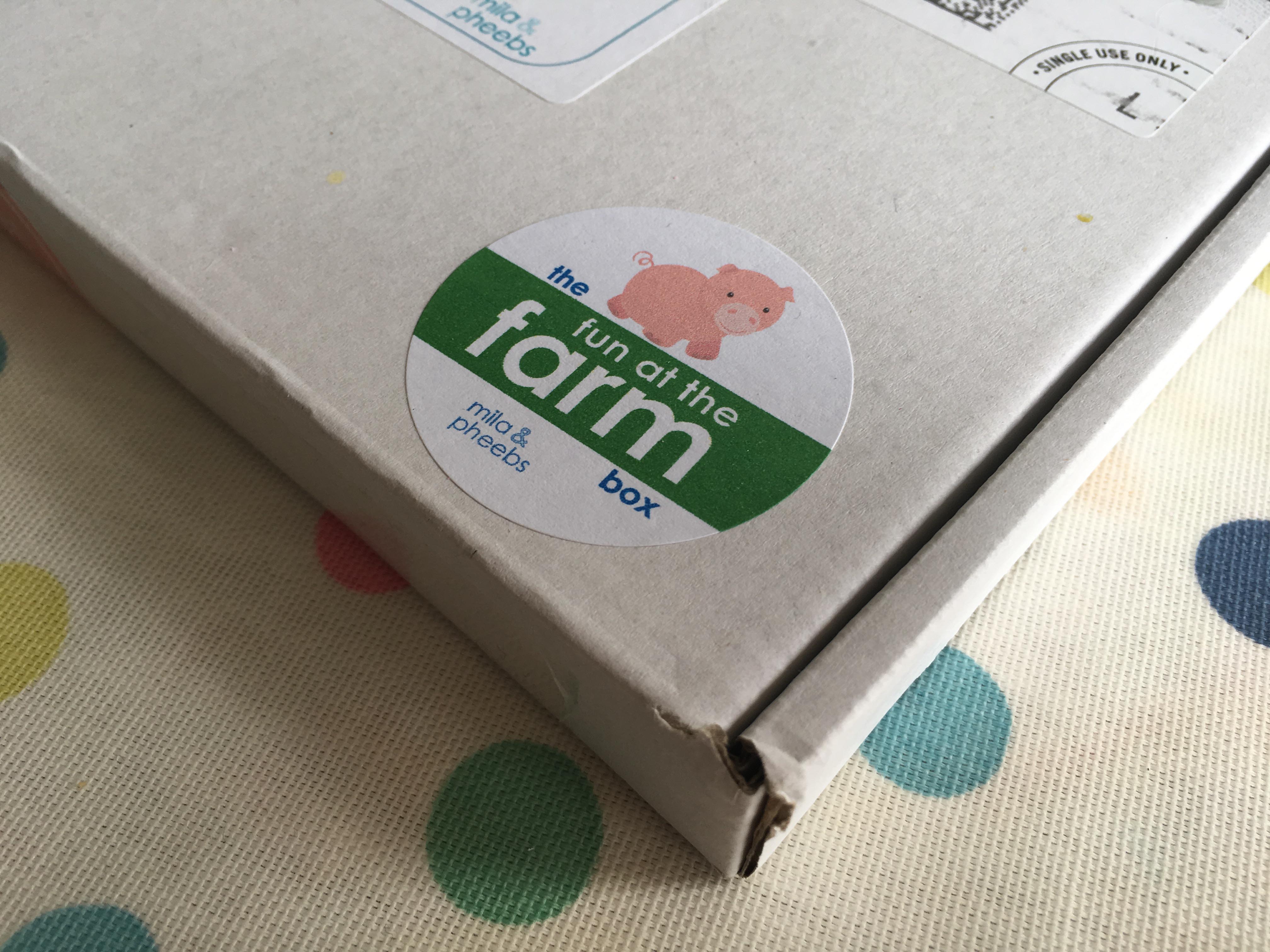 The Fun at the Farm box {Mila and Pheebs}
