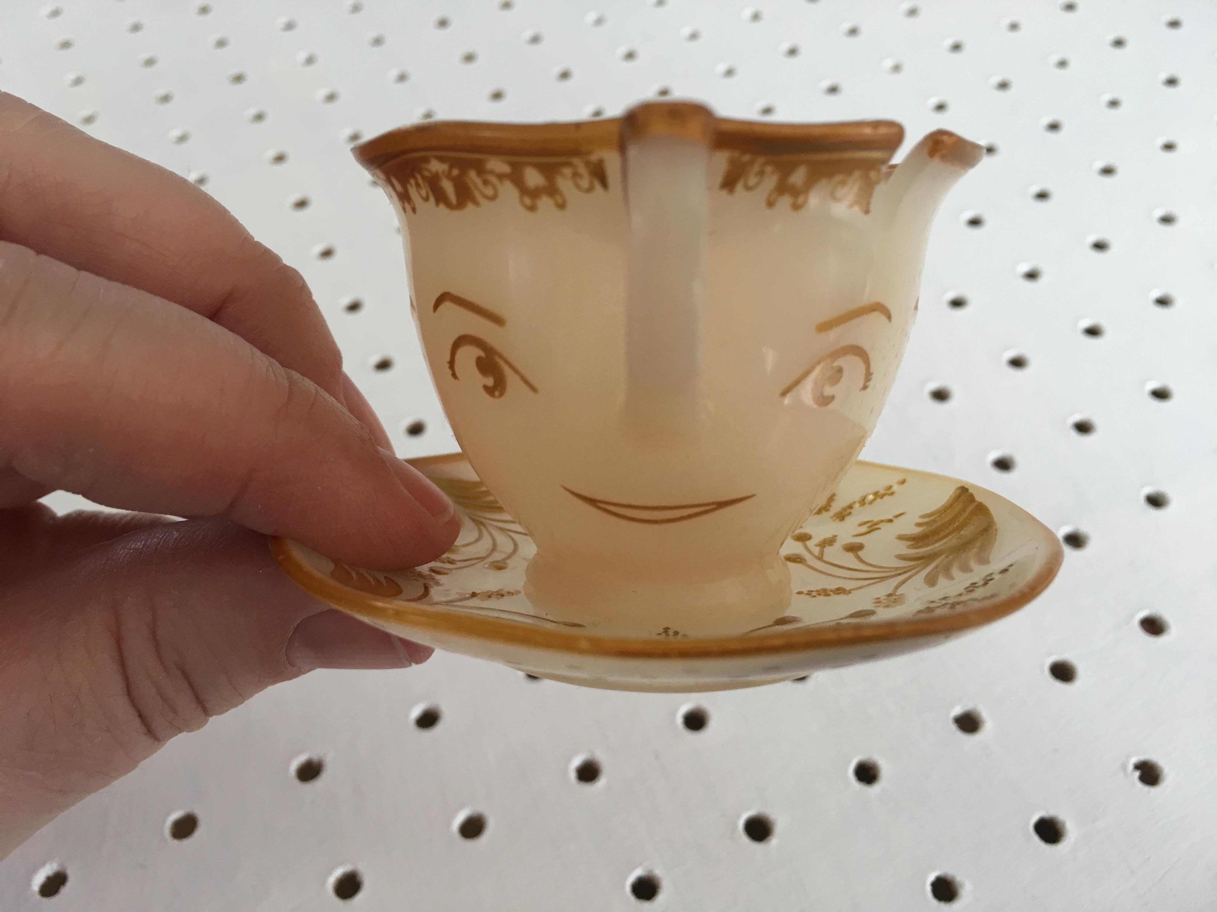 Chip the cup from Beauty And The Beast