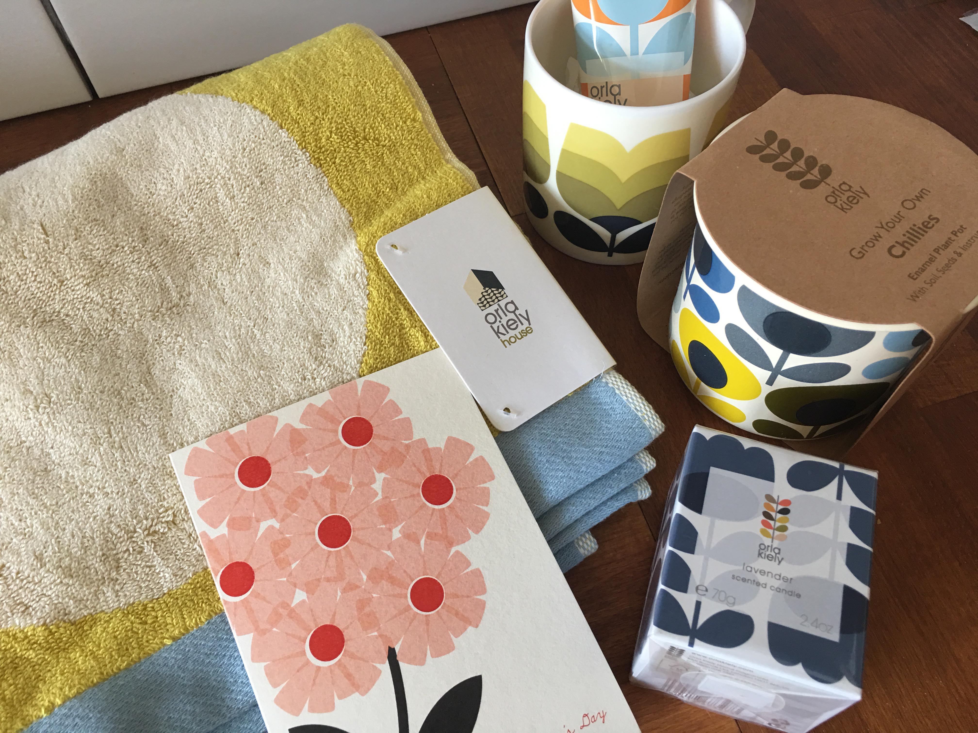 Mother's Day haul from Orla Kiely Covent Garden