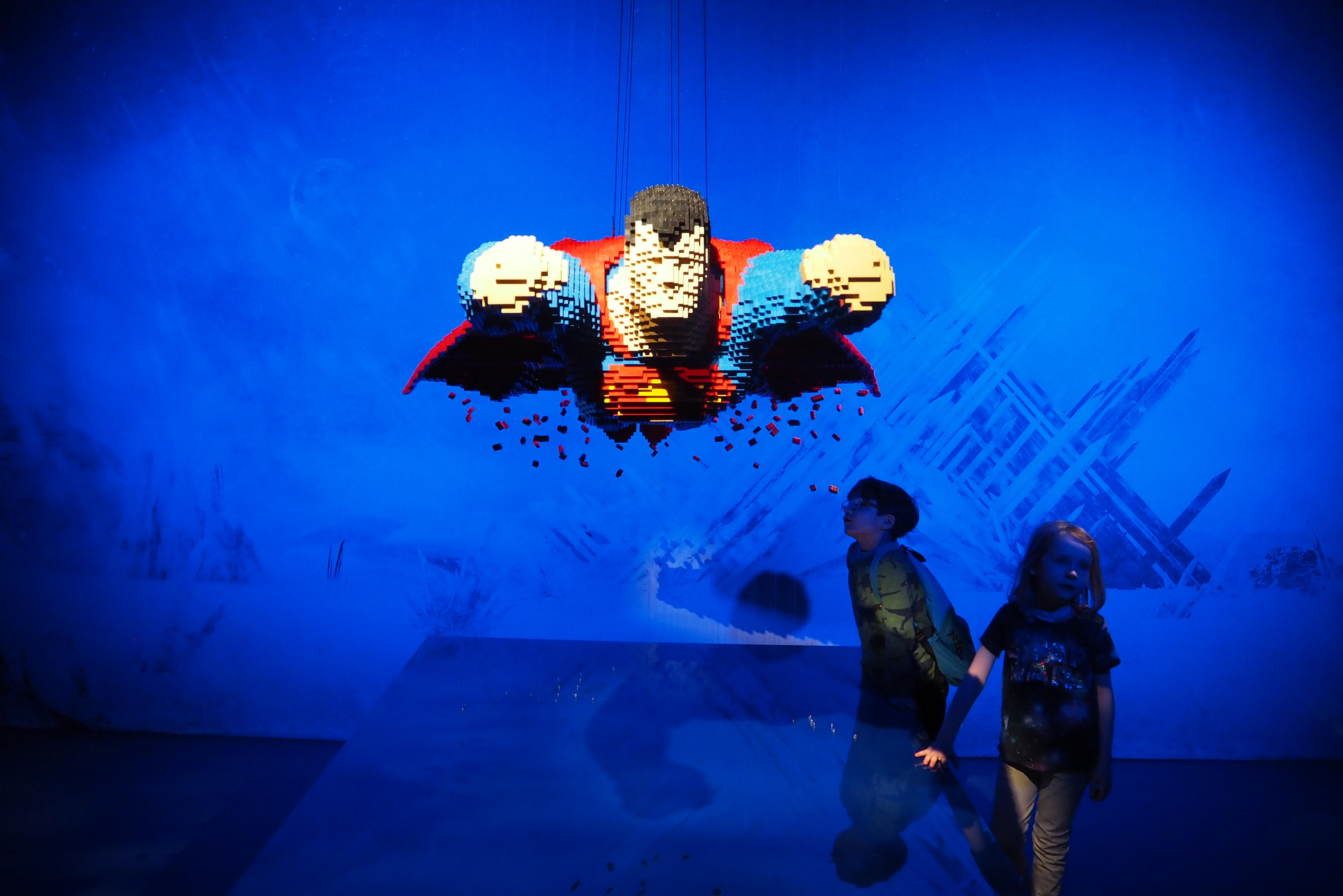 The Art Of The Brick: DC Super Heroes in London