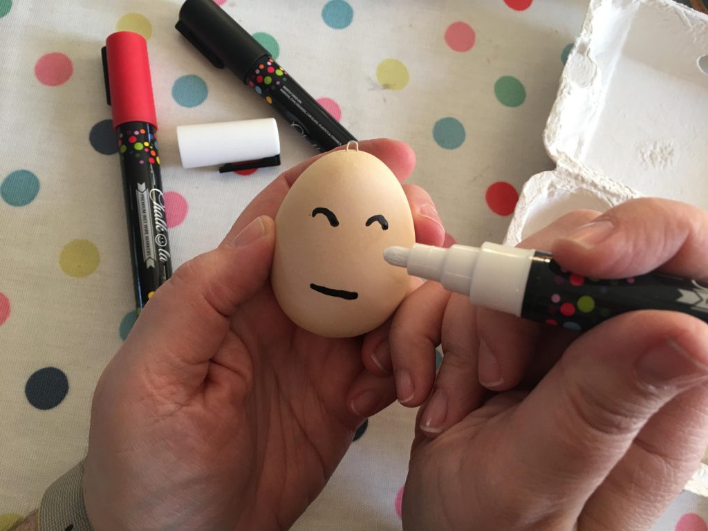 Emoji Easter eggs for kids