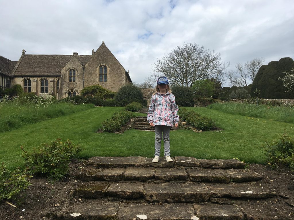 the gardens at Great Chalfield Manor