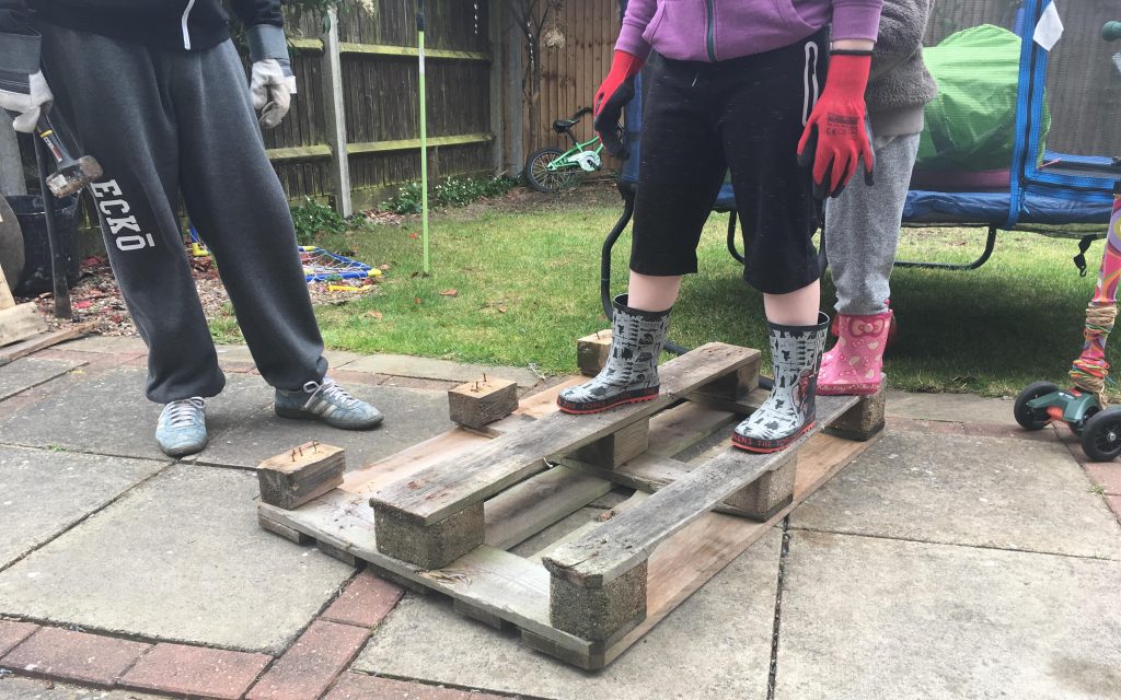 How to build a bug hotel from a pallet