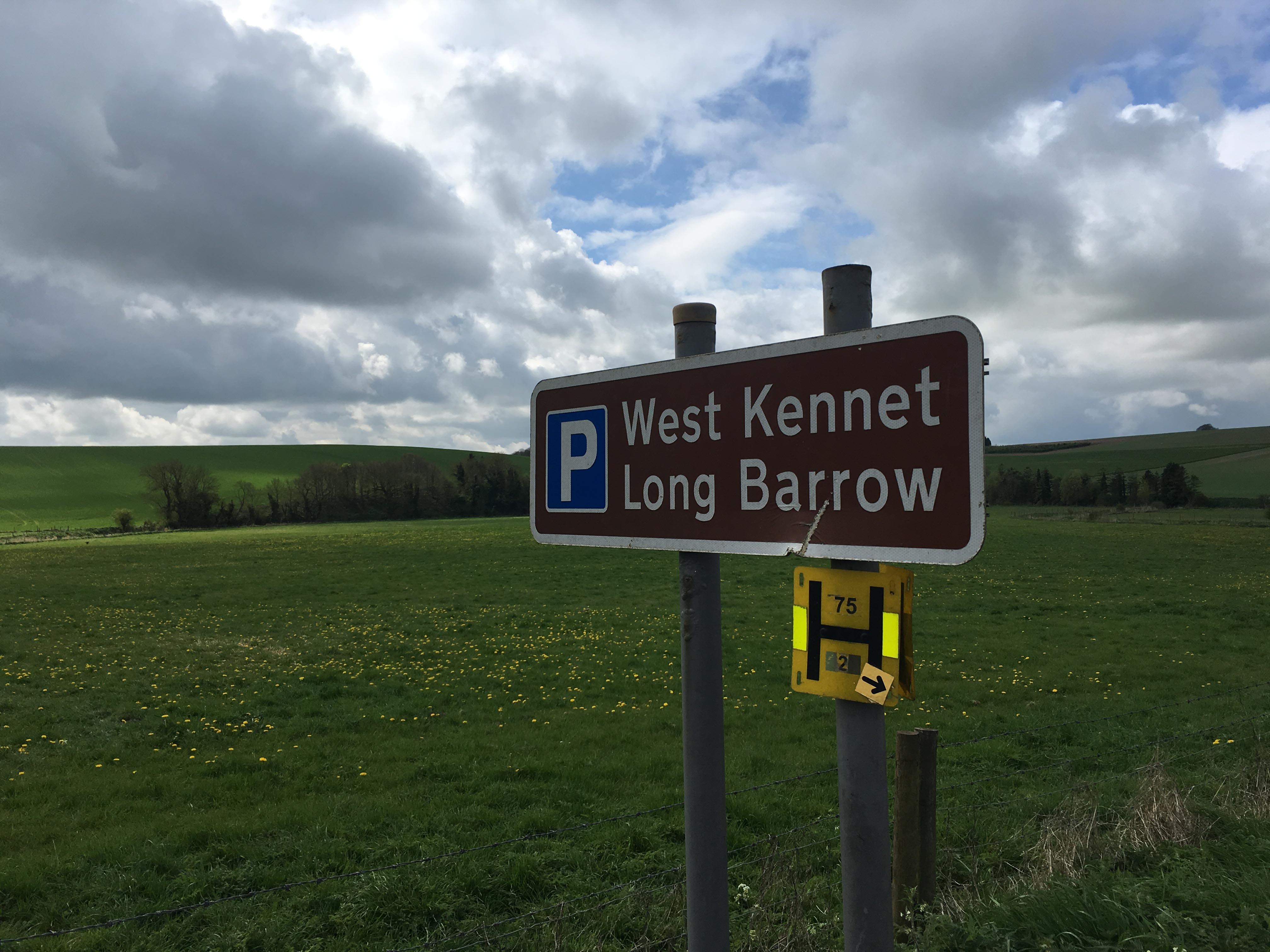 West Kennet Long Barrow with children