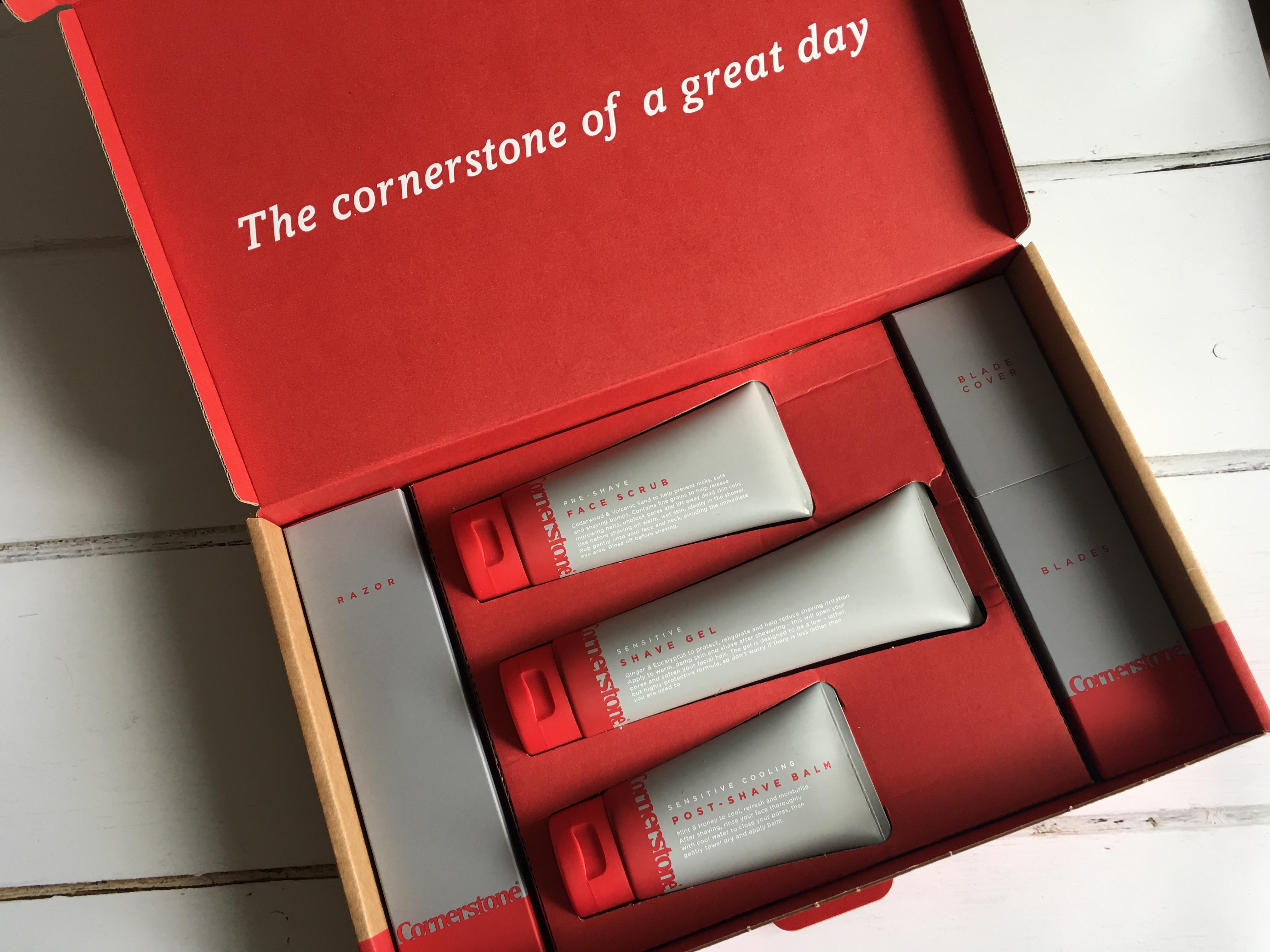 Win a men's shaving bundle from Cornerstone