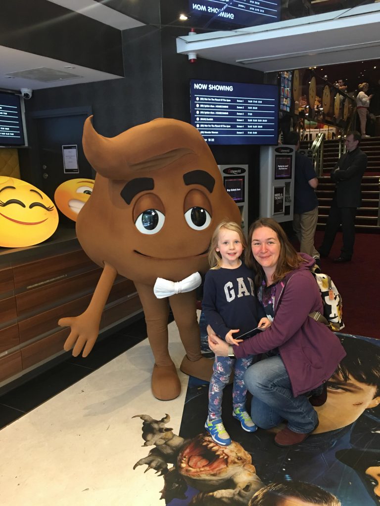 meeting the Poo emoji