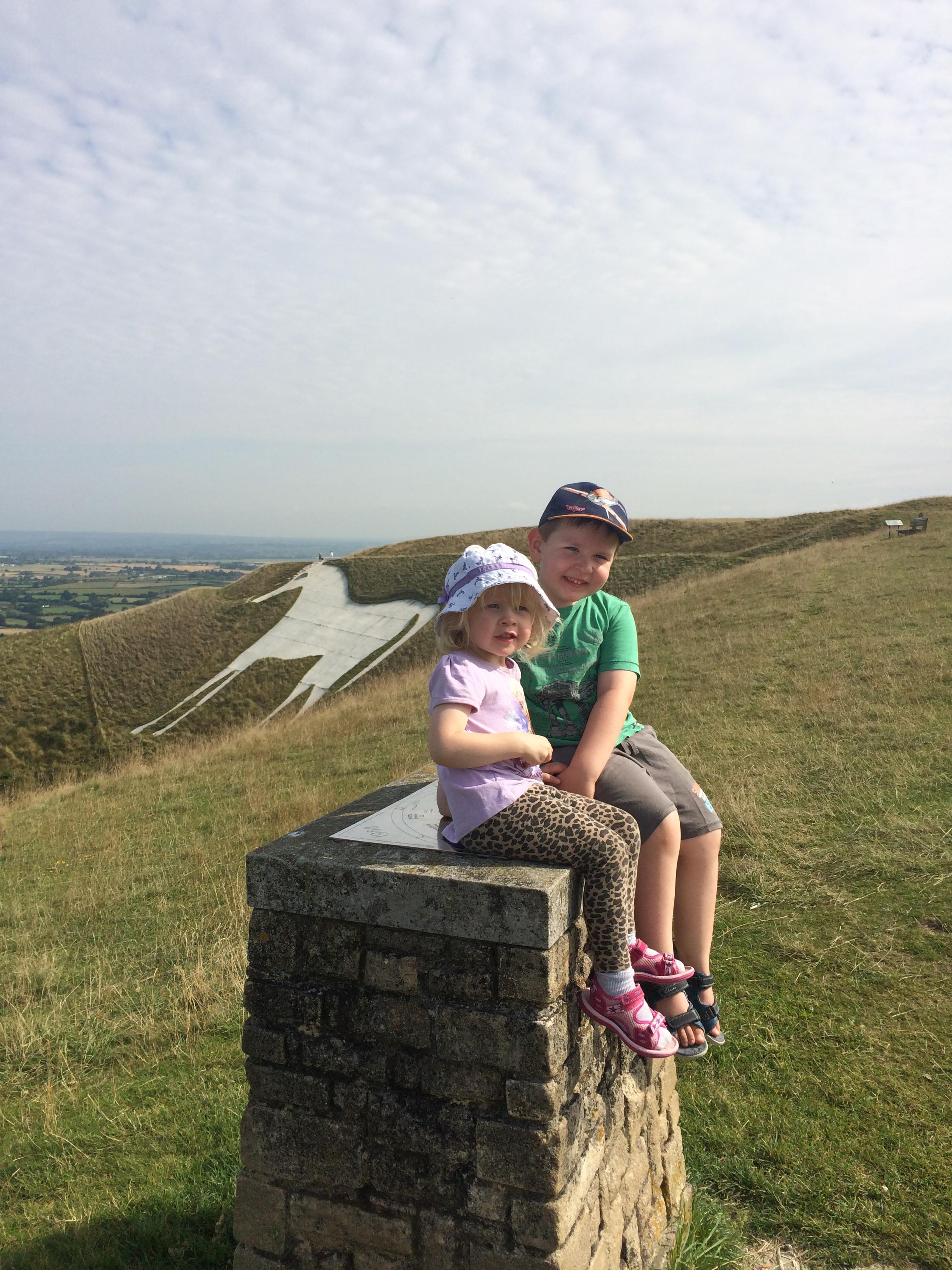 The Westbury White Horse and Bratton Camp