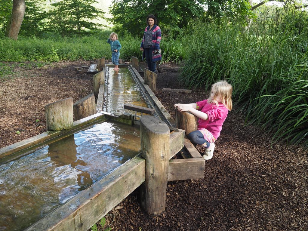 Pump, Pool and Paddle area