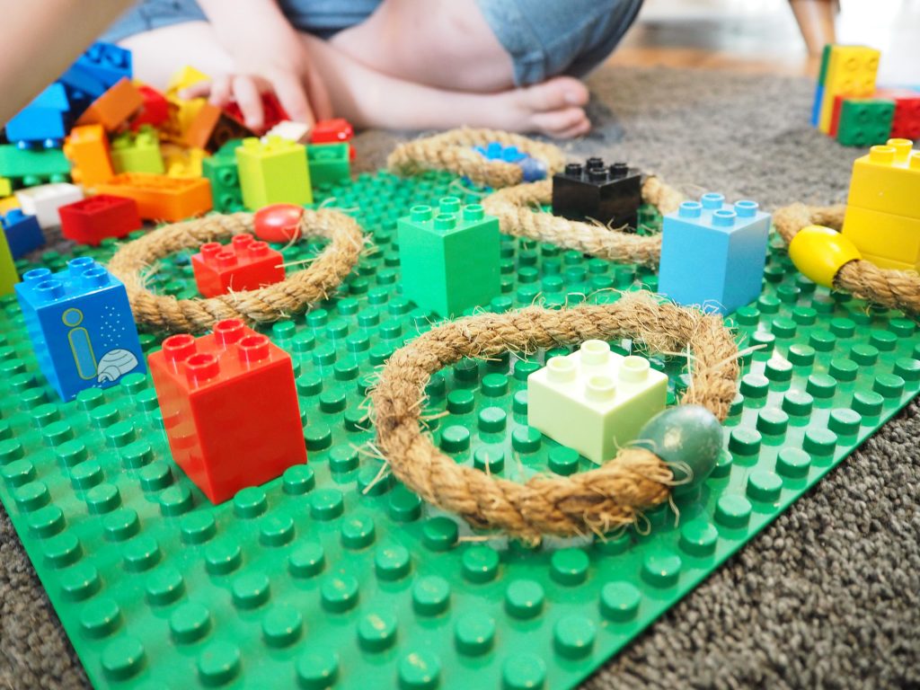 43 LEGO Crafts for Kids: Building Blocks of Imagination: Lego Ring Toss game