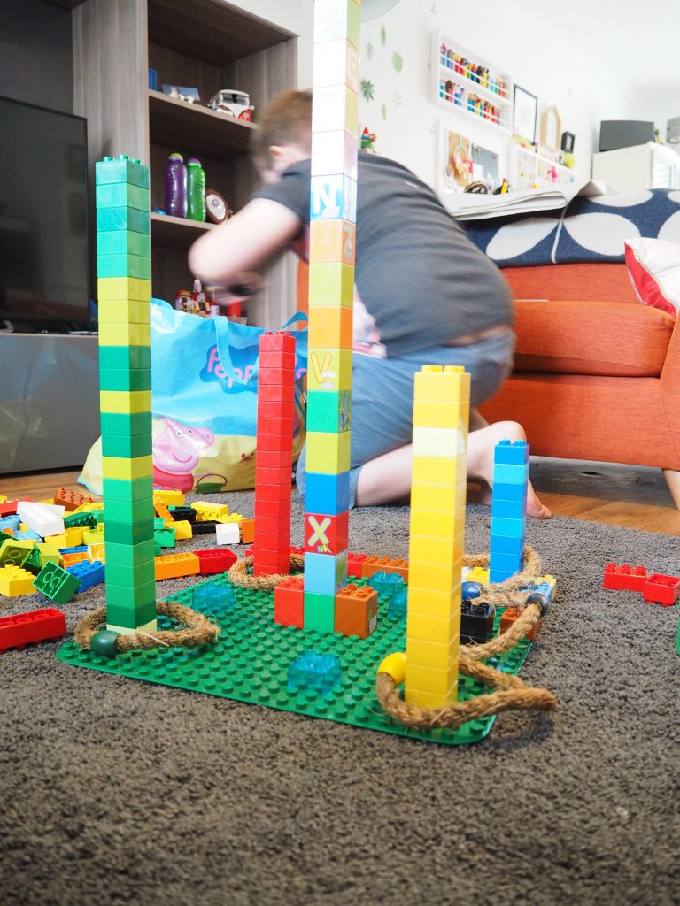 Lego Ring Toss game