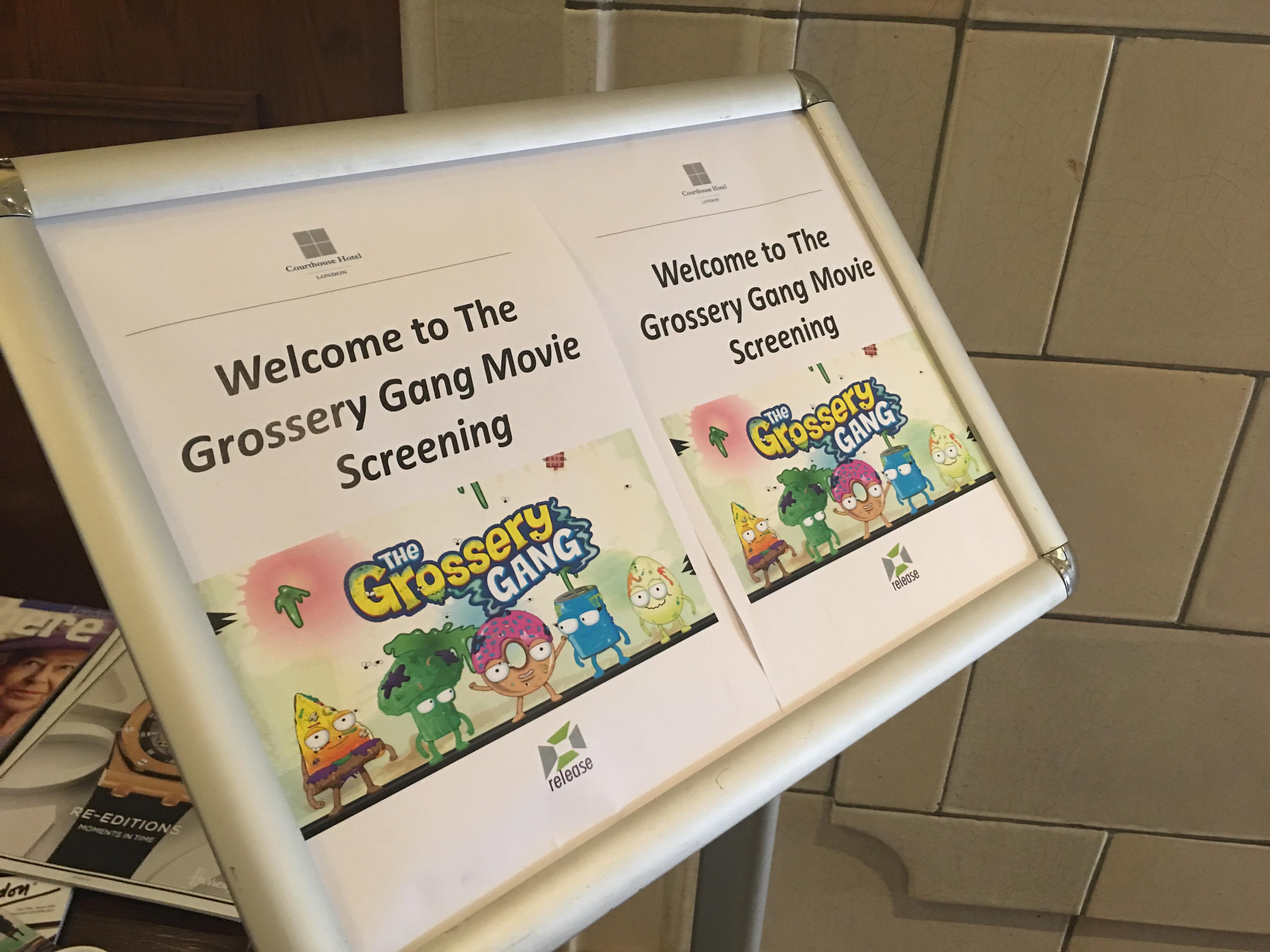 Fun at The Grossery Gang Movie London premiere
