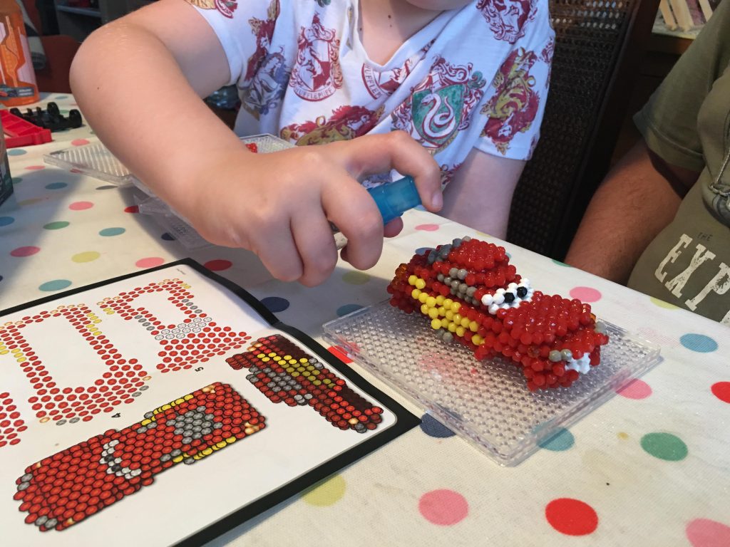 Aquabeads Cars 3 3D Lightning McQueen set