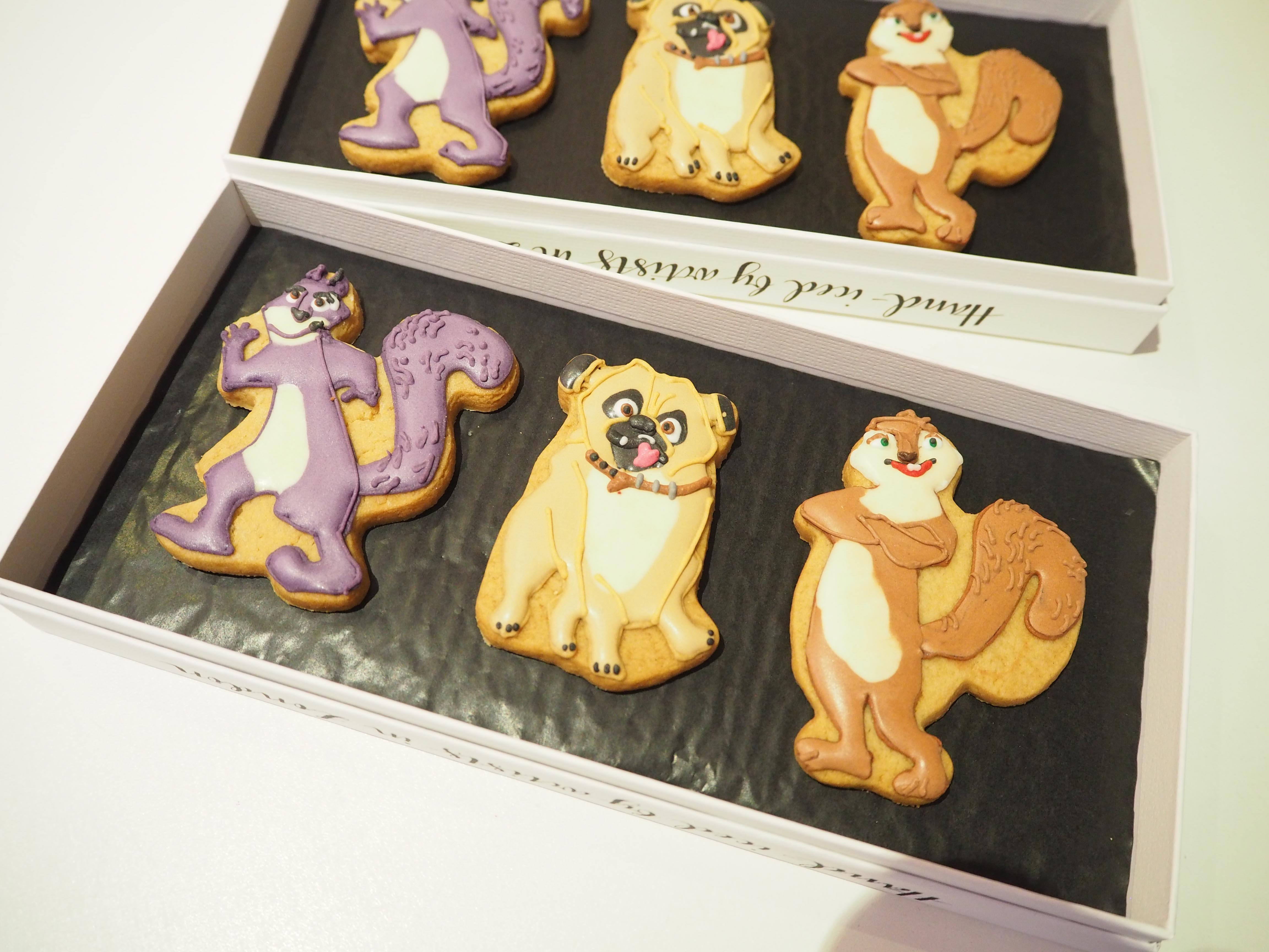 Icing biscuits at The Biscuiteers